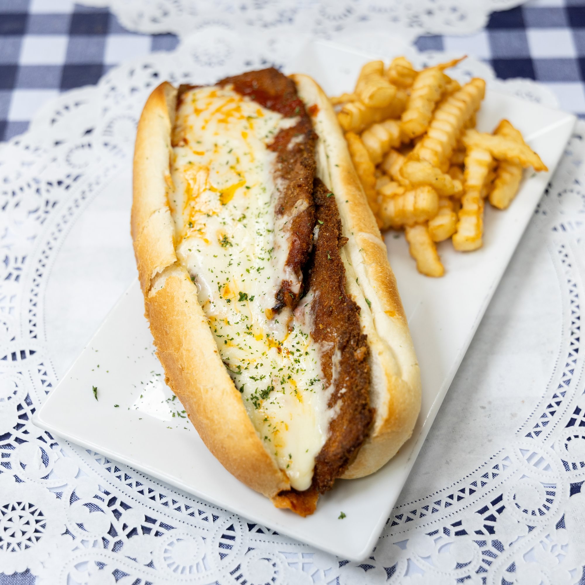 Eggplant Parmigiana Sub