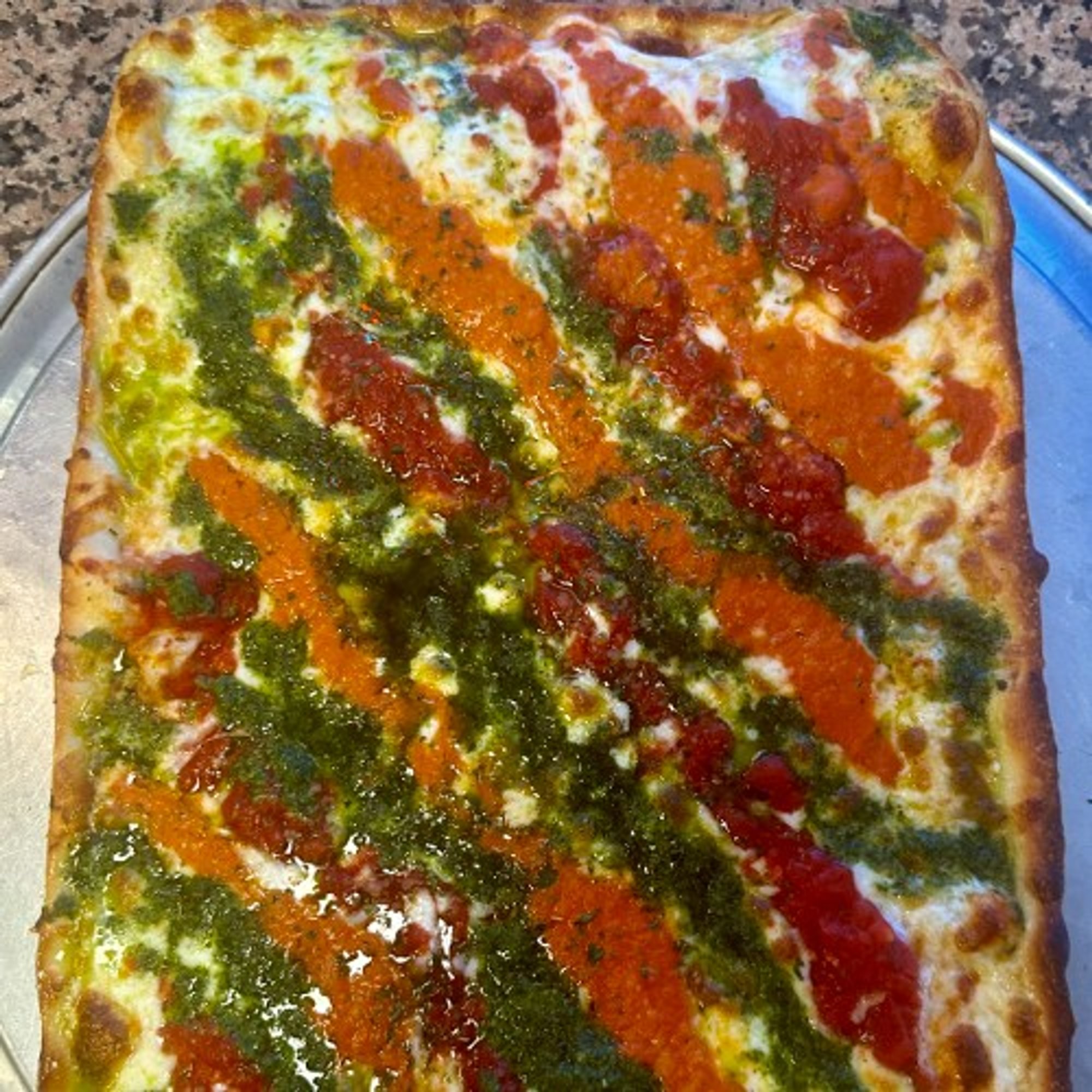 Tri Color Square