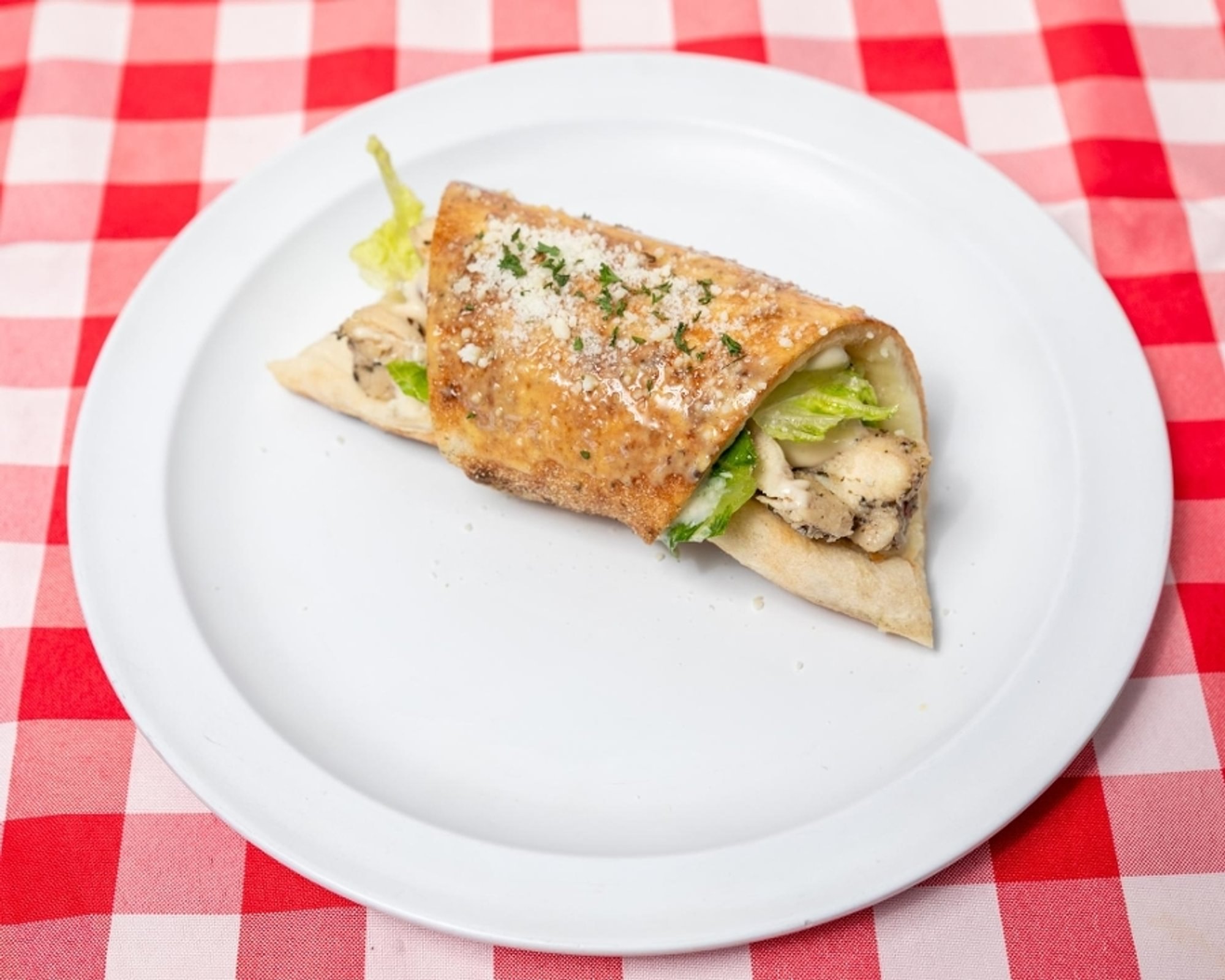Chicken Caesar Pizza Wrap