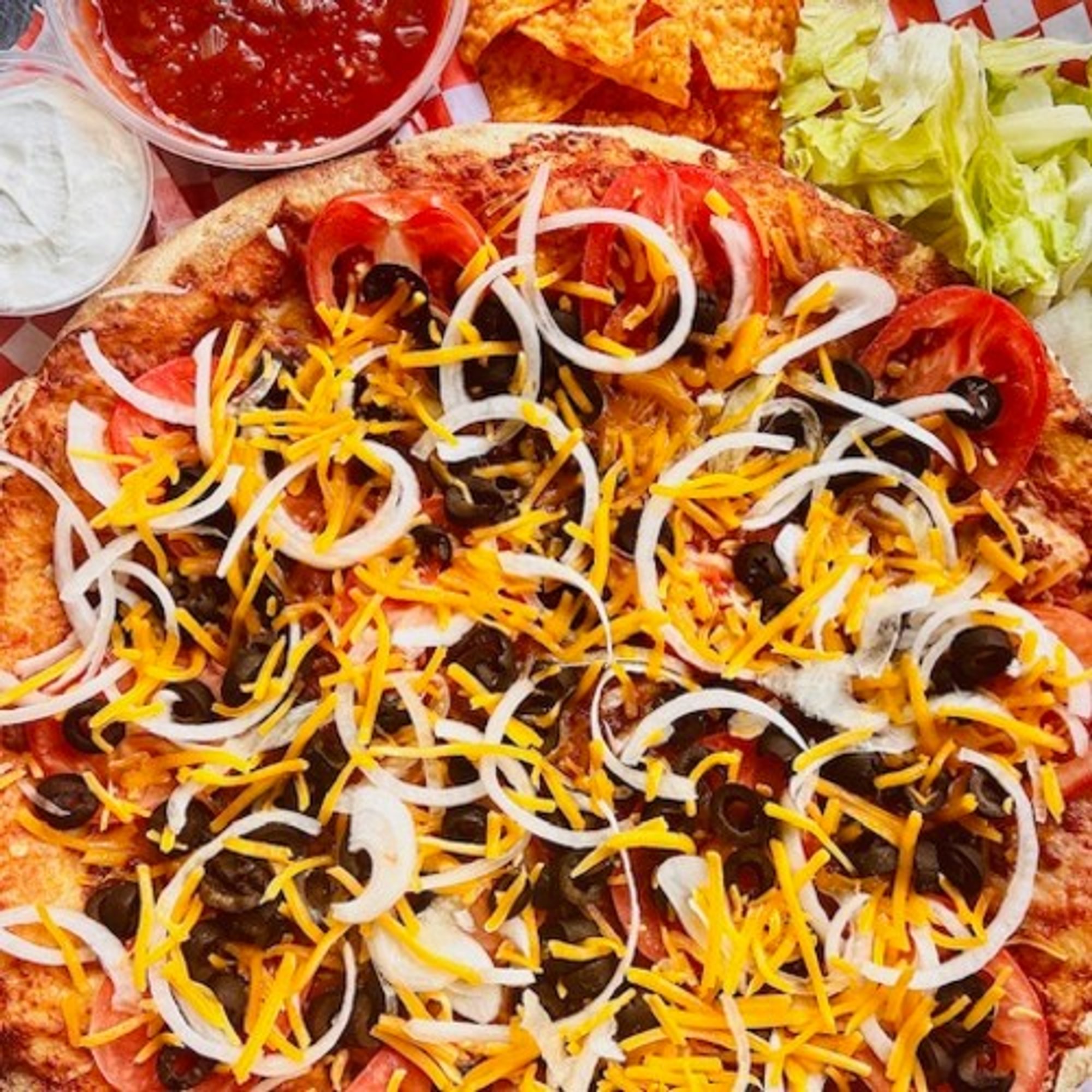 Taco Pizza