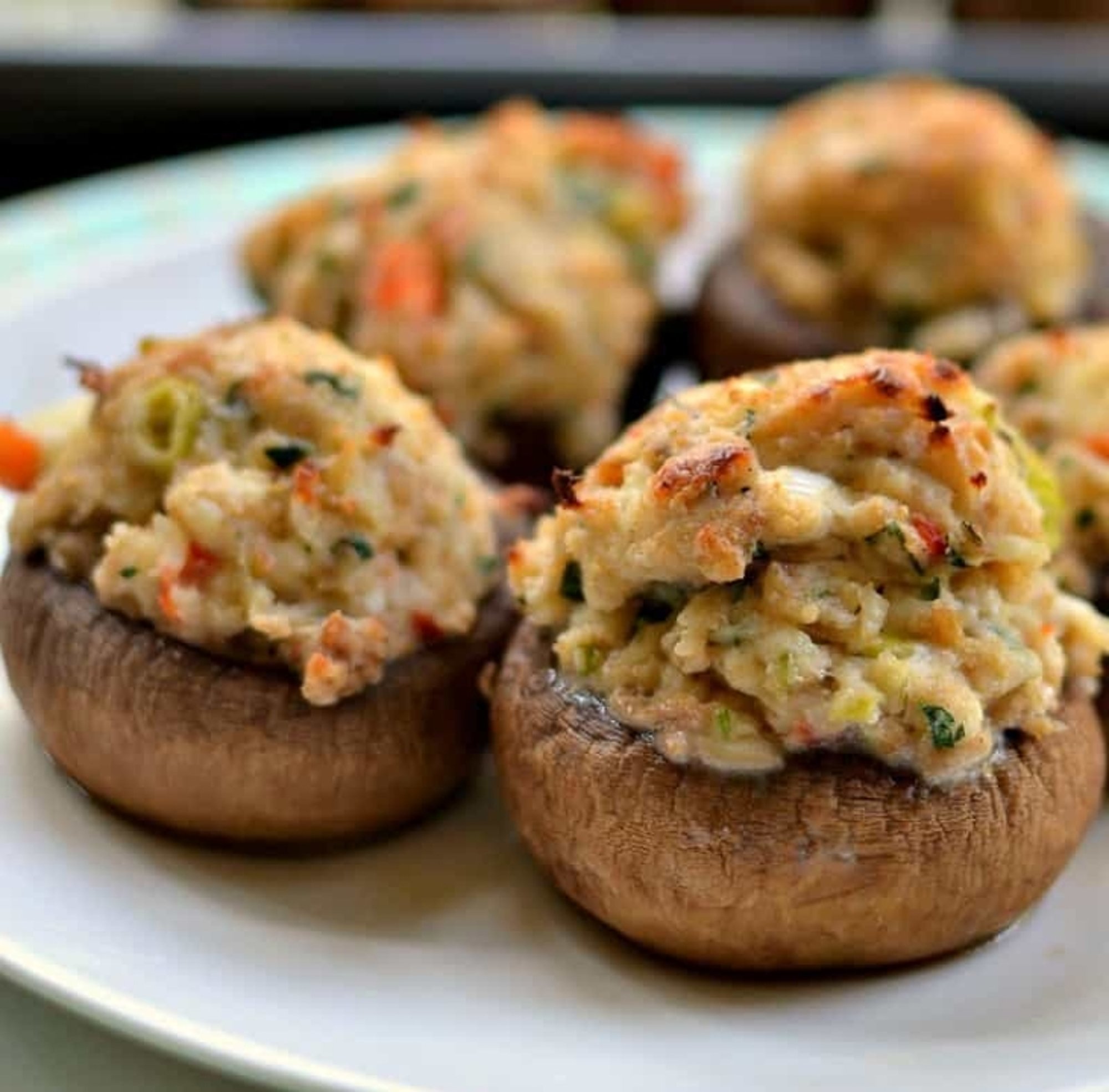 Crab Stuffed Mushrooms