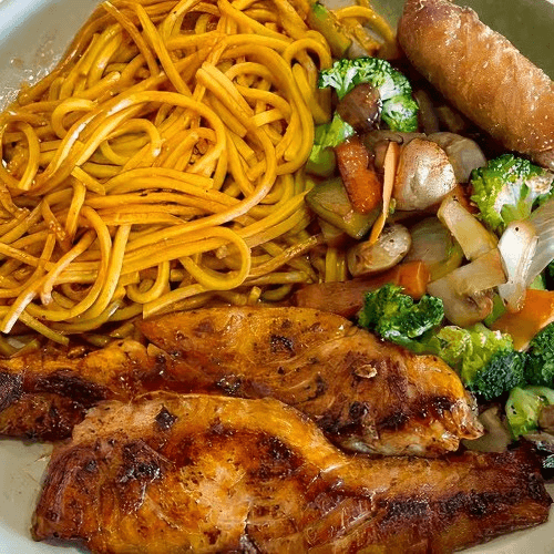 Hibachi Salmon