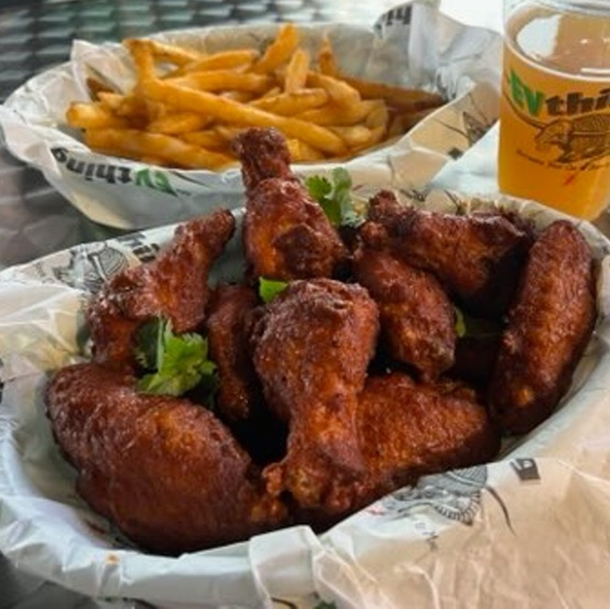 12 Texas Size Wings w/ Small Fries