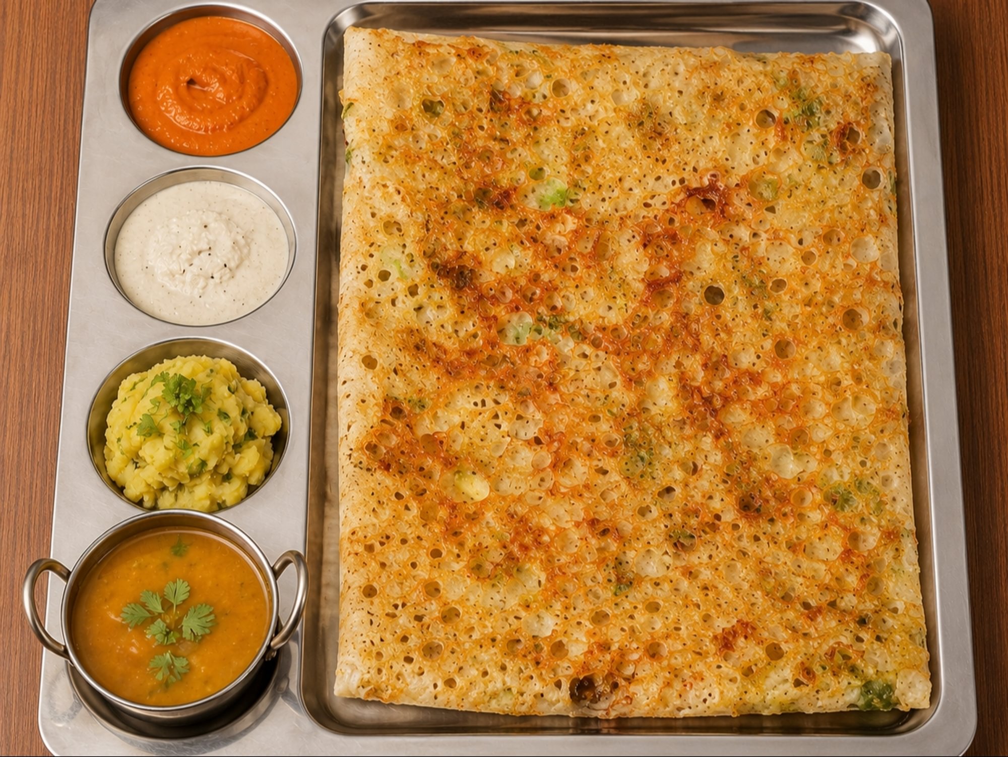 Onion Rava Dosa