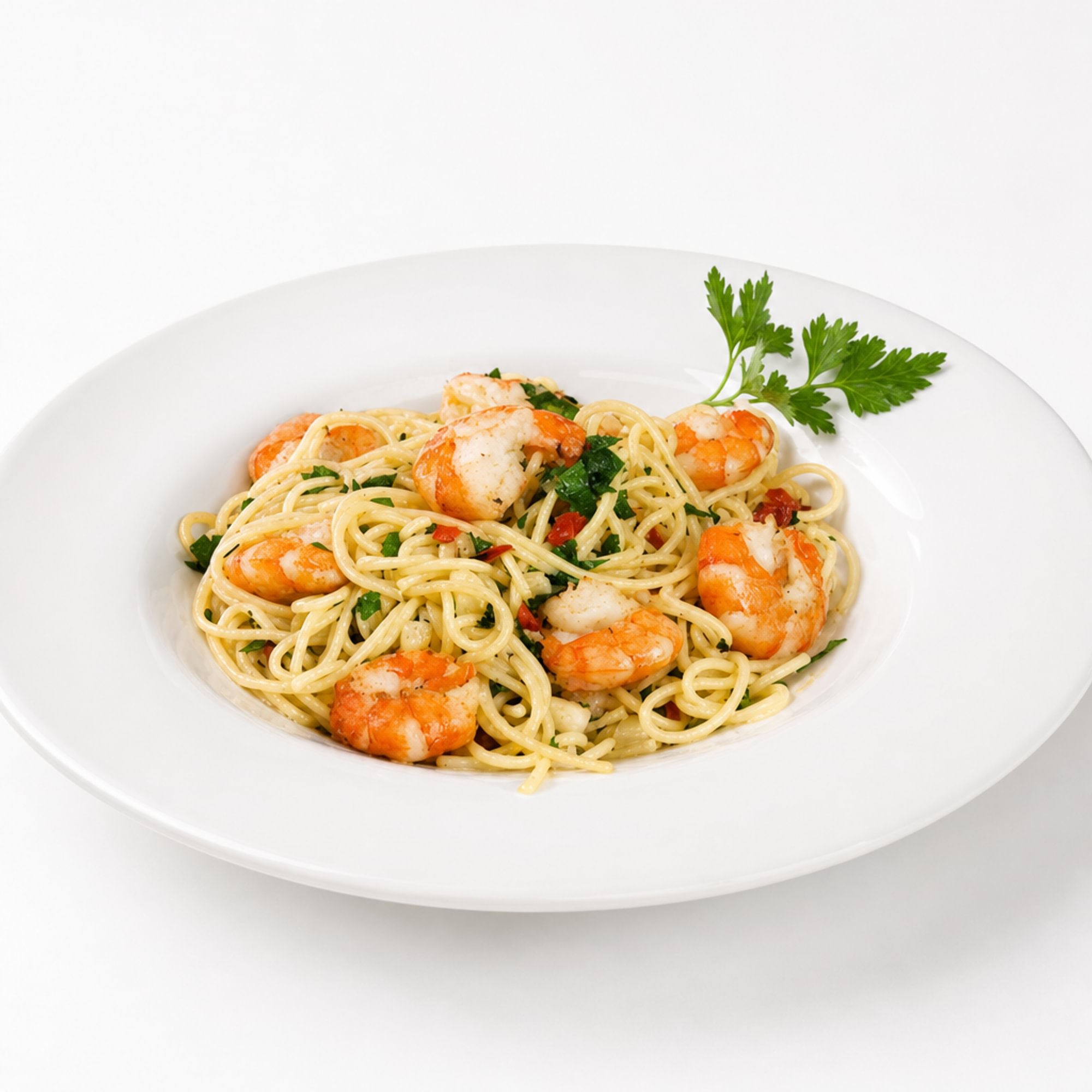 Broiled Shrimp Scampi