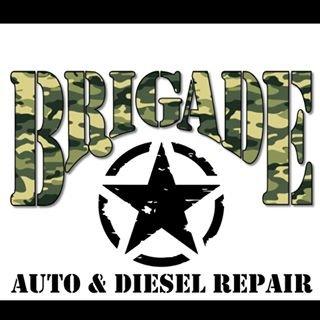 Brigade Auto &amp; Diesel Repair Logo
