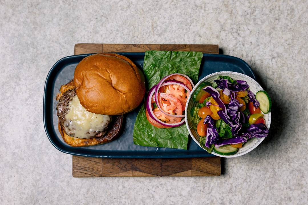 Grass-fed Beef Burger