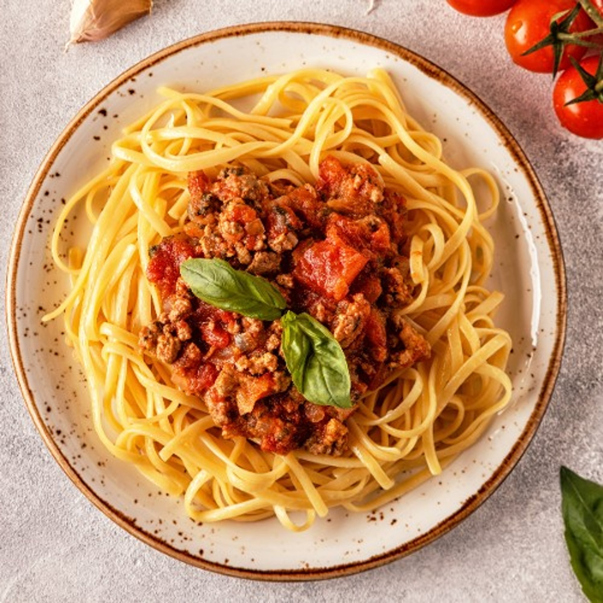 Pasta (Your Choice) W/Bolognese Sauce