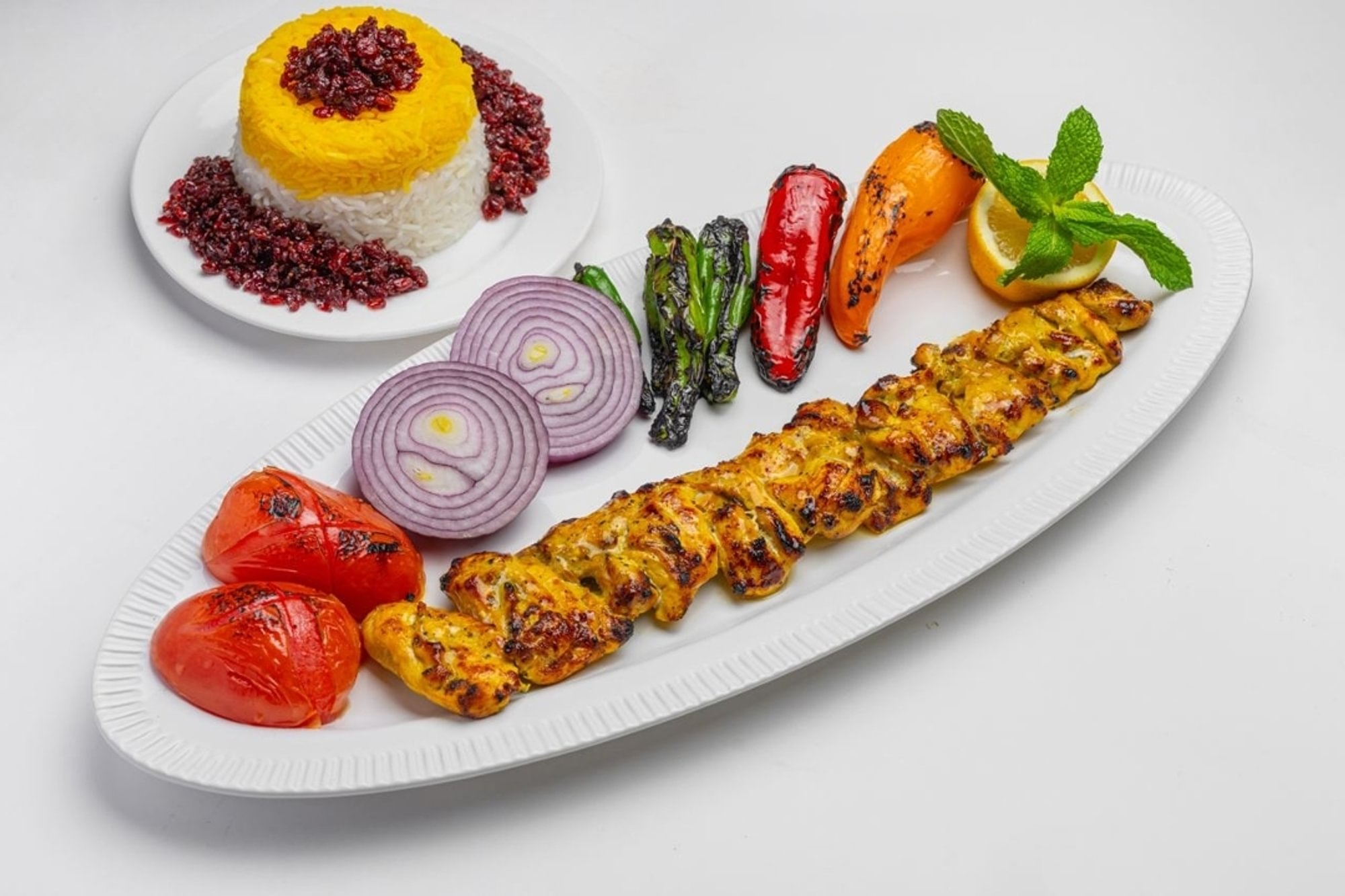 Zereshk Polo (Dark Meat)