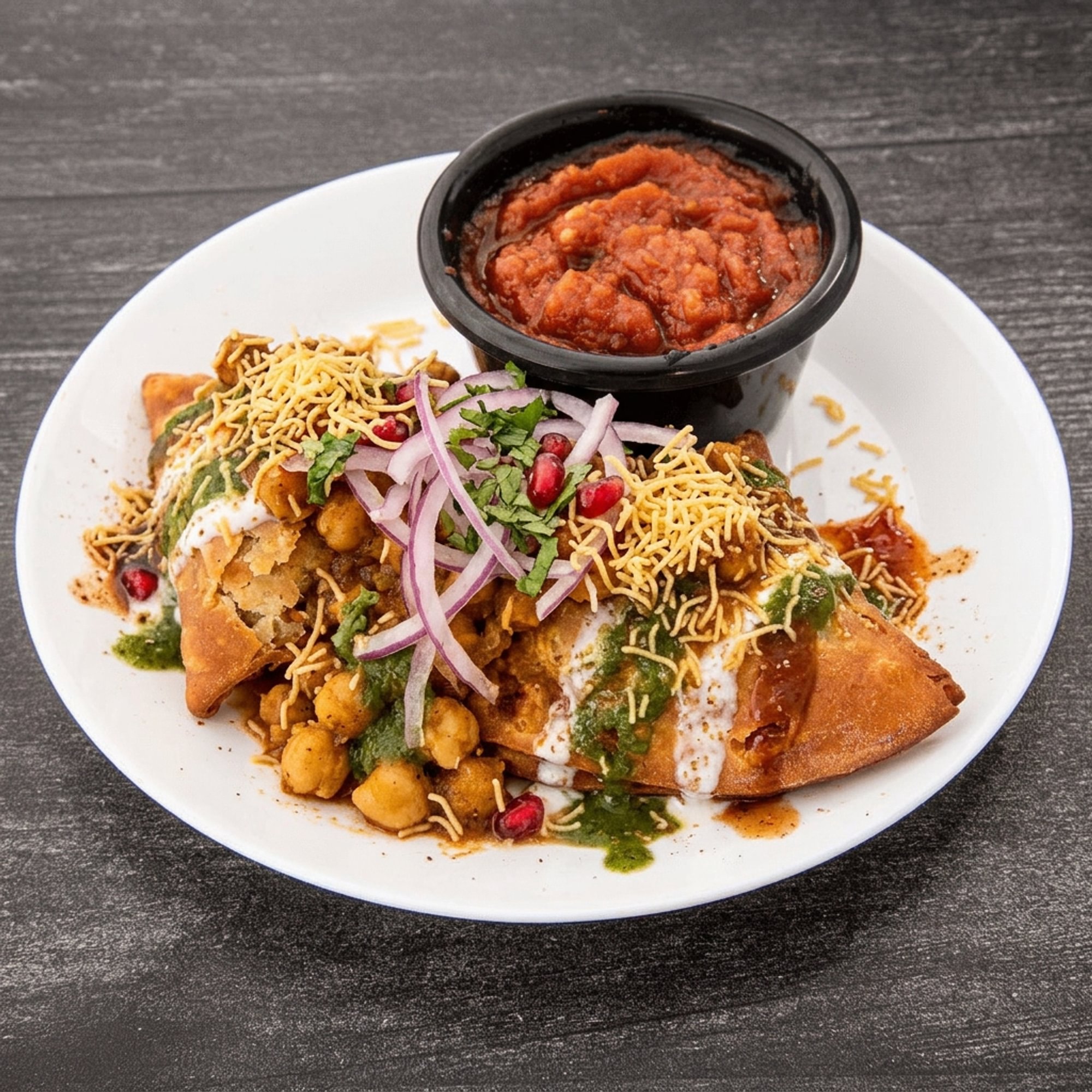 Samosa Chaat