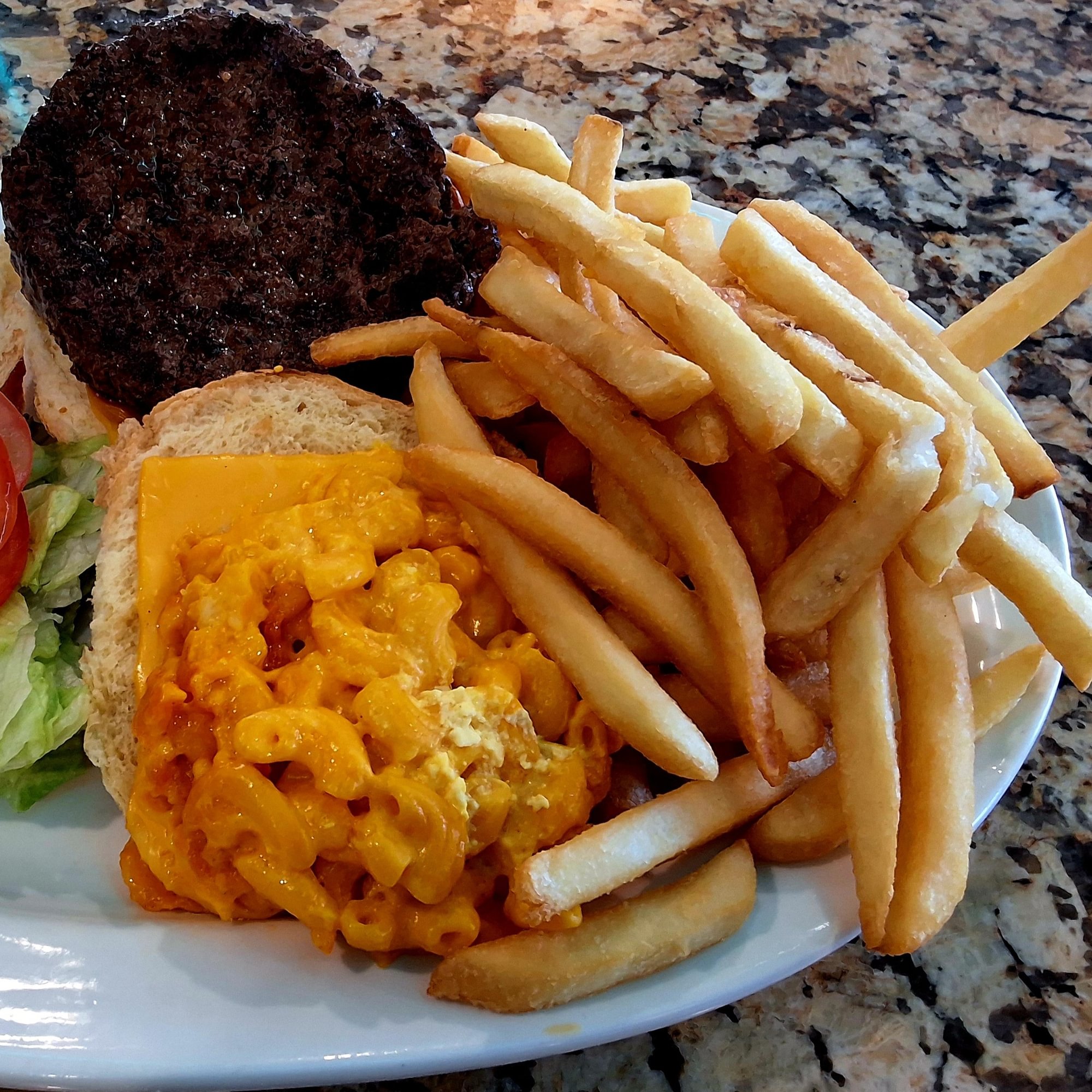 Mac & Cheese Burger