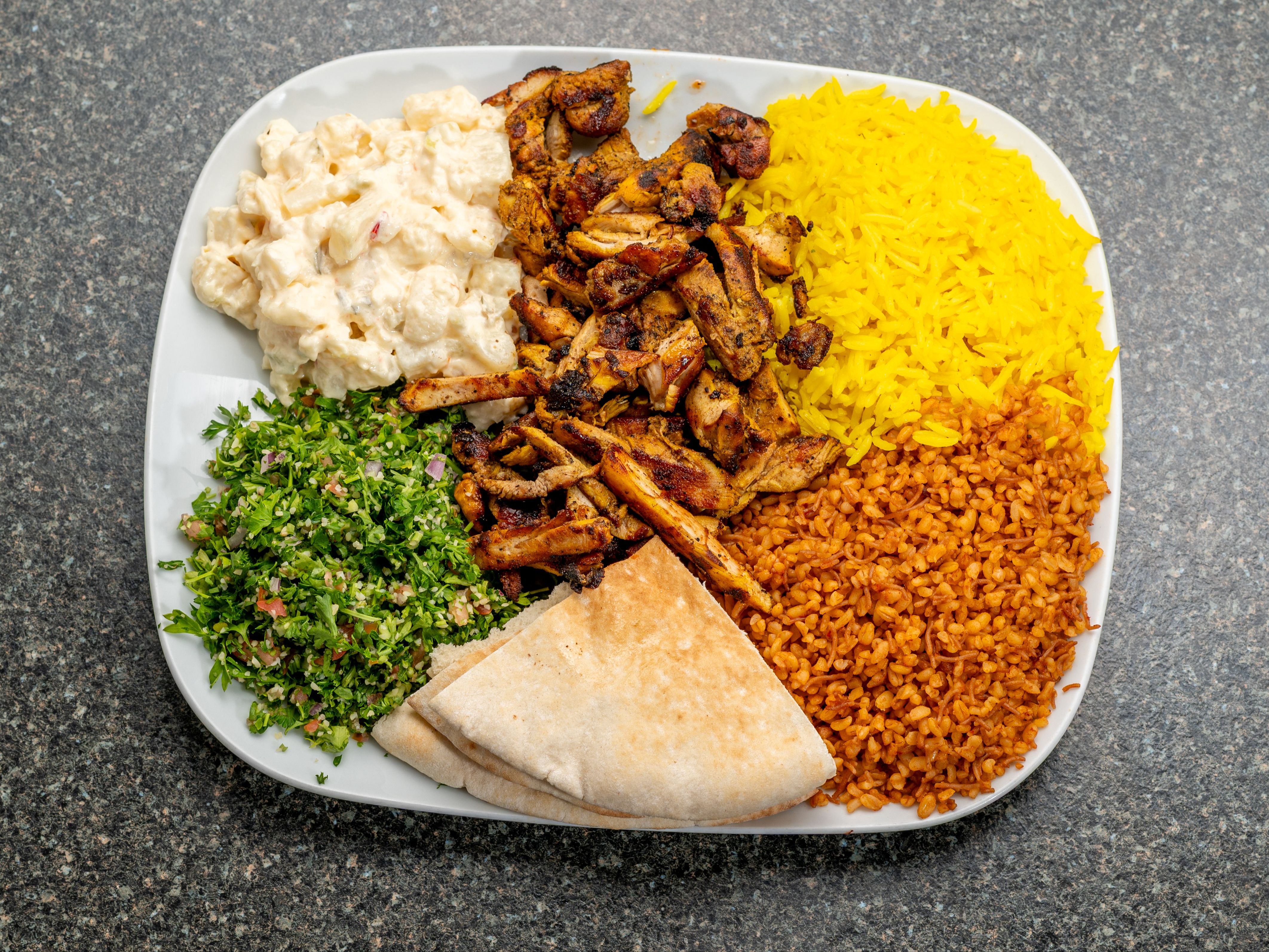 Chicken Shawarma Plate