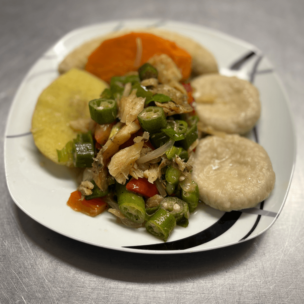 Entrée - Saltfish Meal