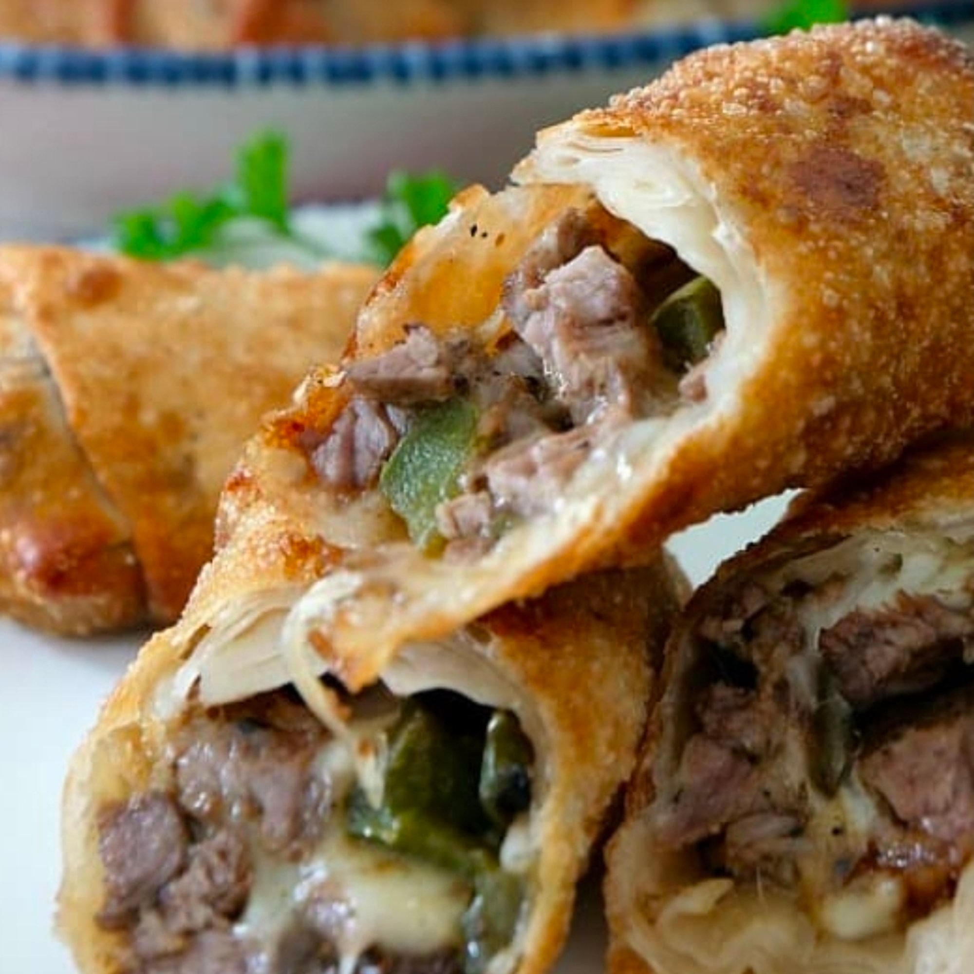 Steak Egg Rolls