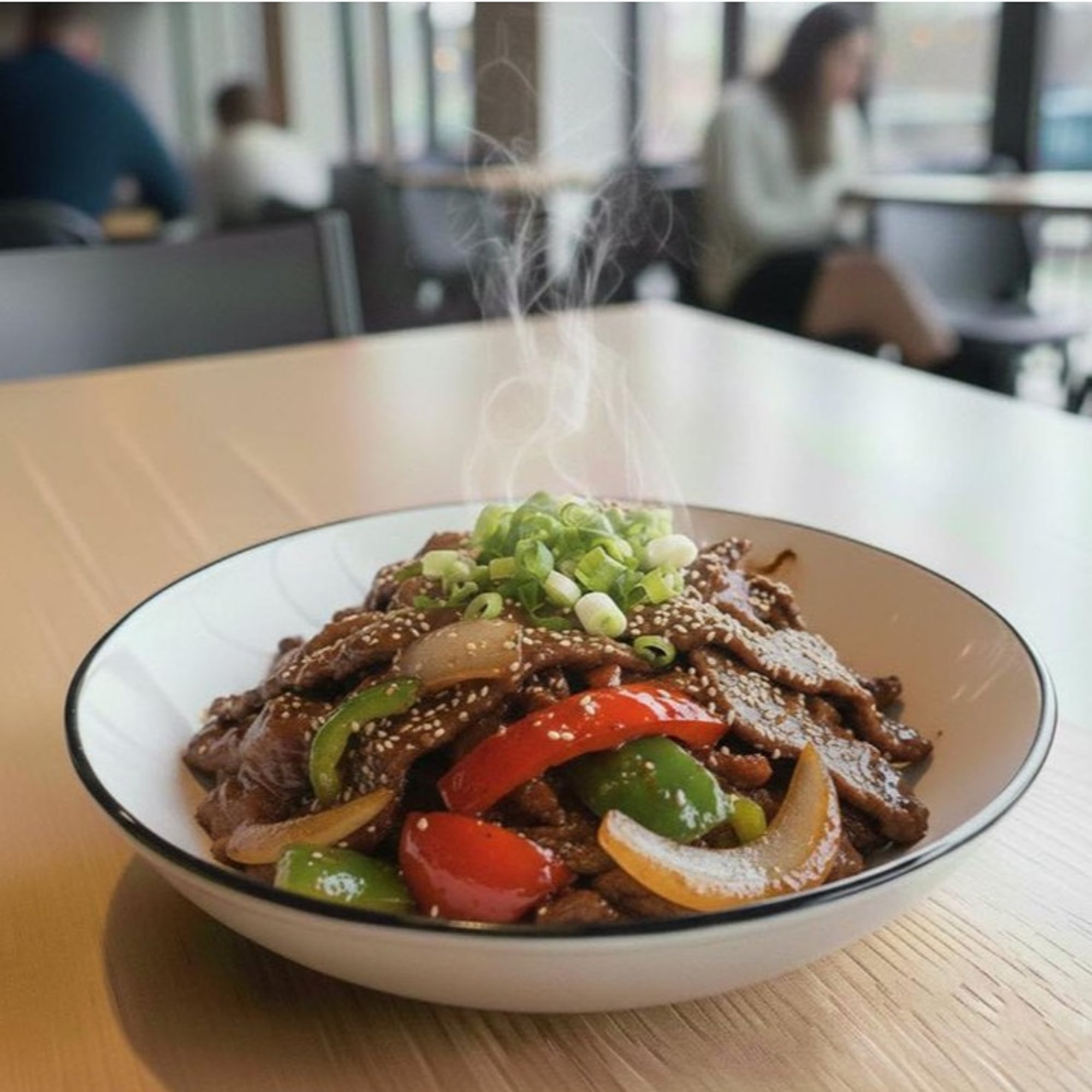 Lunch Pepper Steak