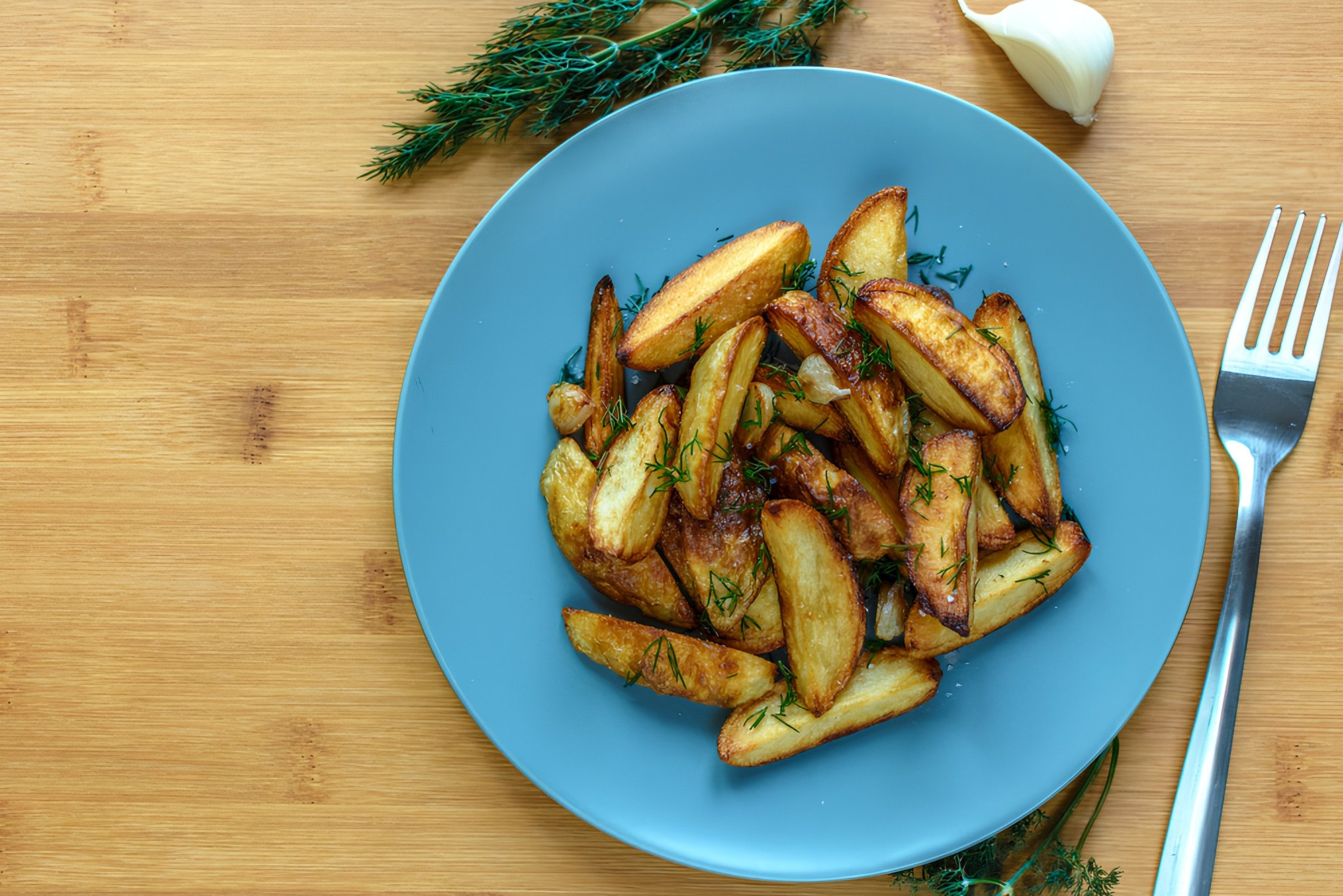 OVEN ROASTED LEMON POTATOES