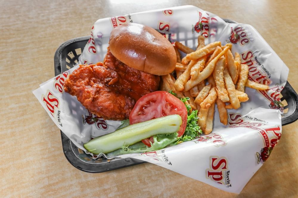 BUFFALO CHICKEN SANDWICH OR WRAP