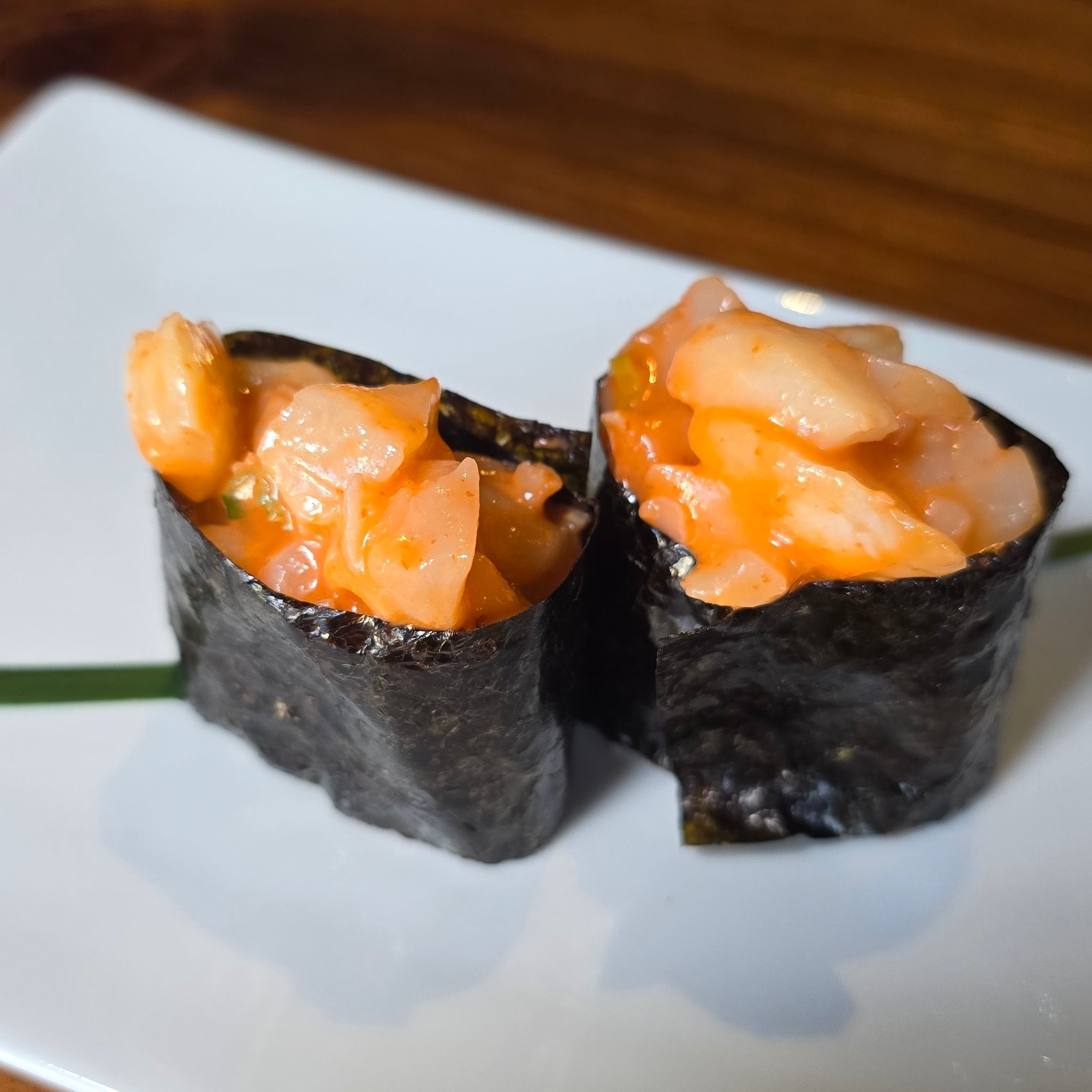 Spicy Scallop Sushi
