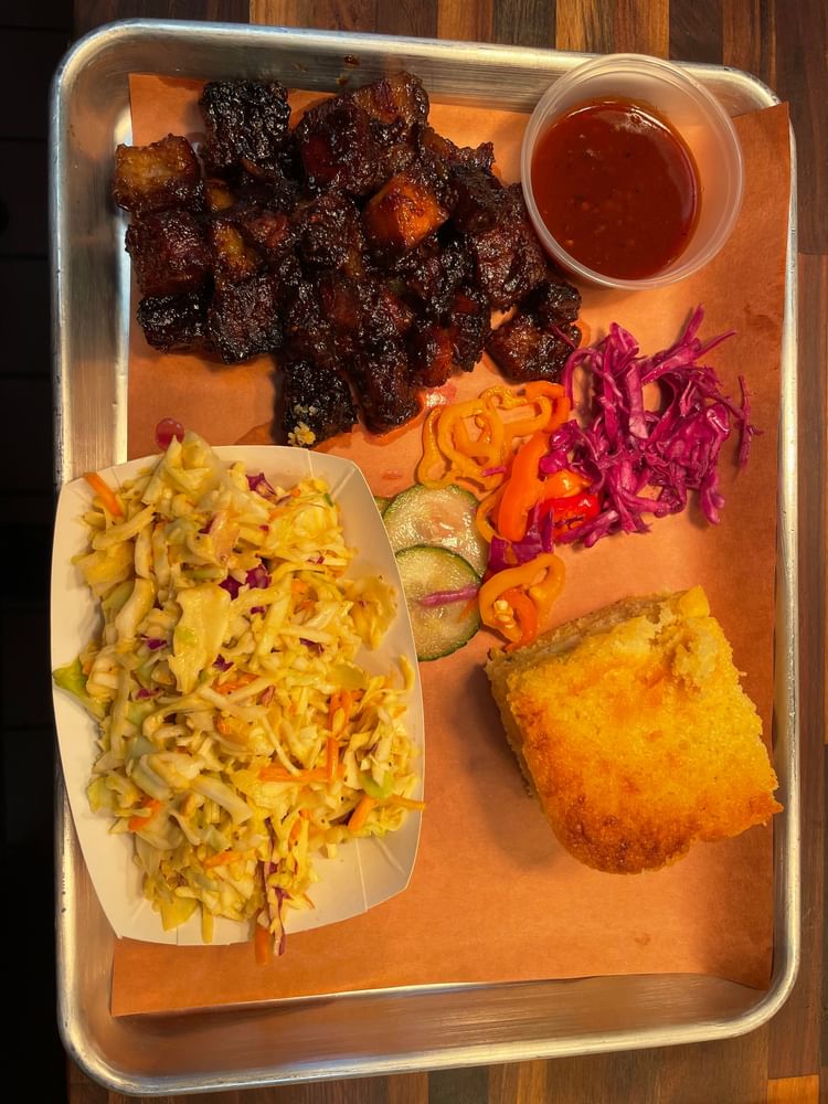 Pork Belly Burnt Ends Platter