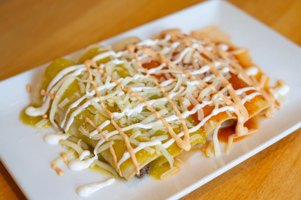 (L) Enchiladas Mexicanas
