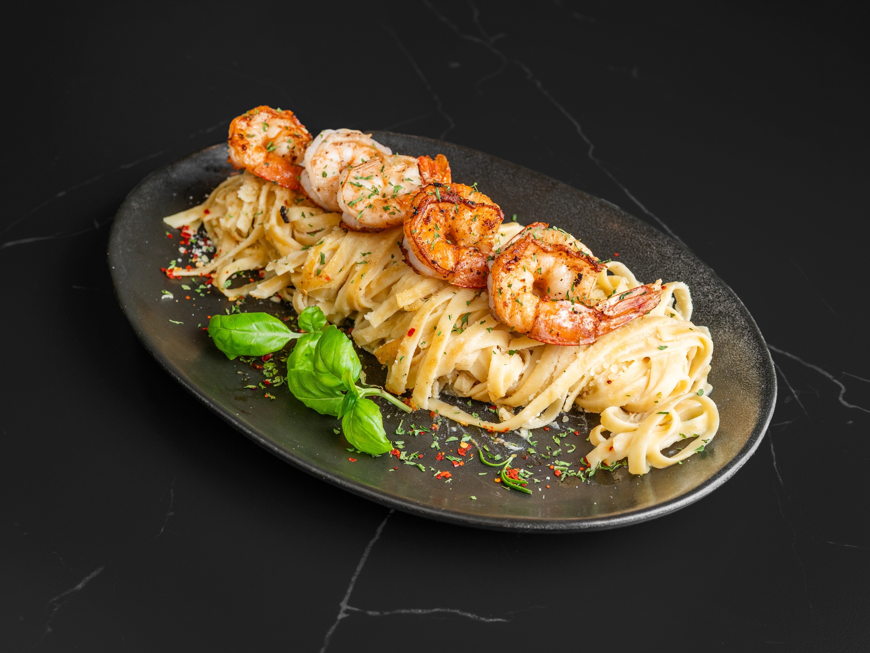 Shrimp Alfredo