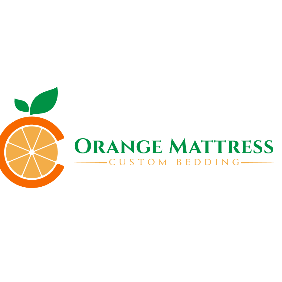 Orange Mattress - Custom Bedding Photo