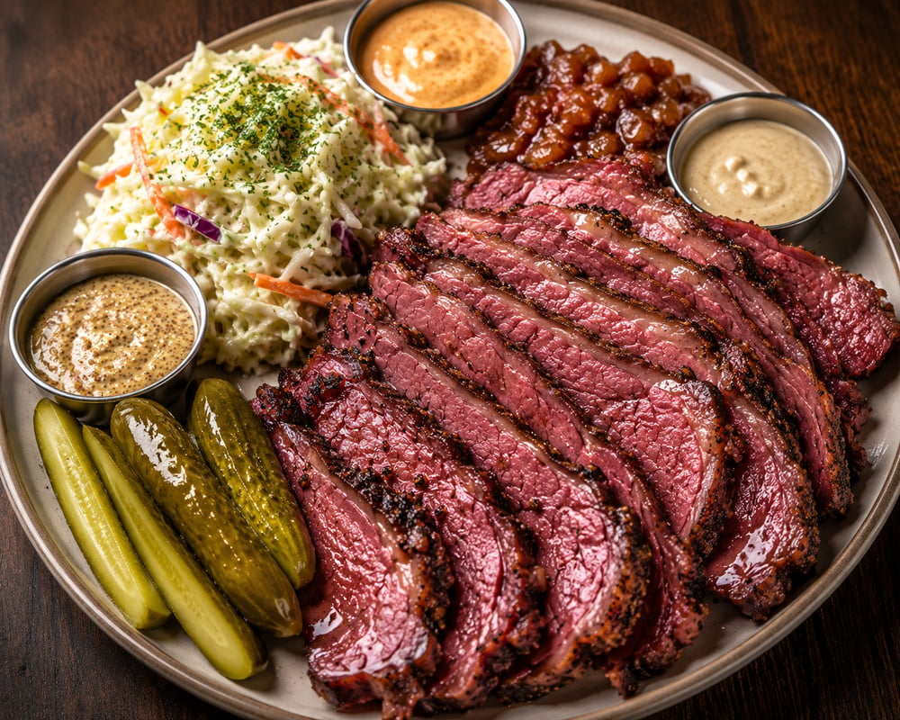 Steamed Pastrami Plate