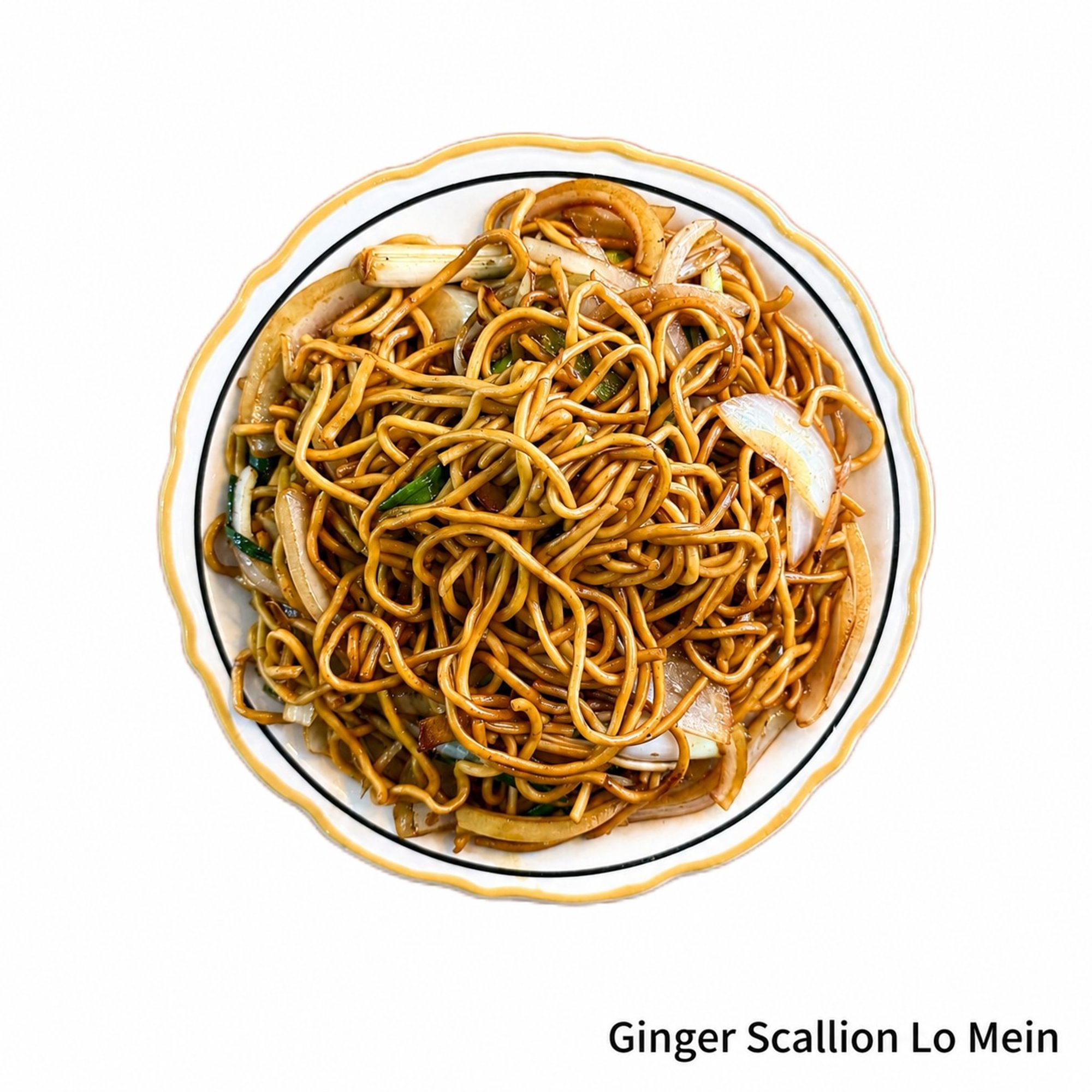 Ginger Scallion Lo Mein