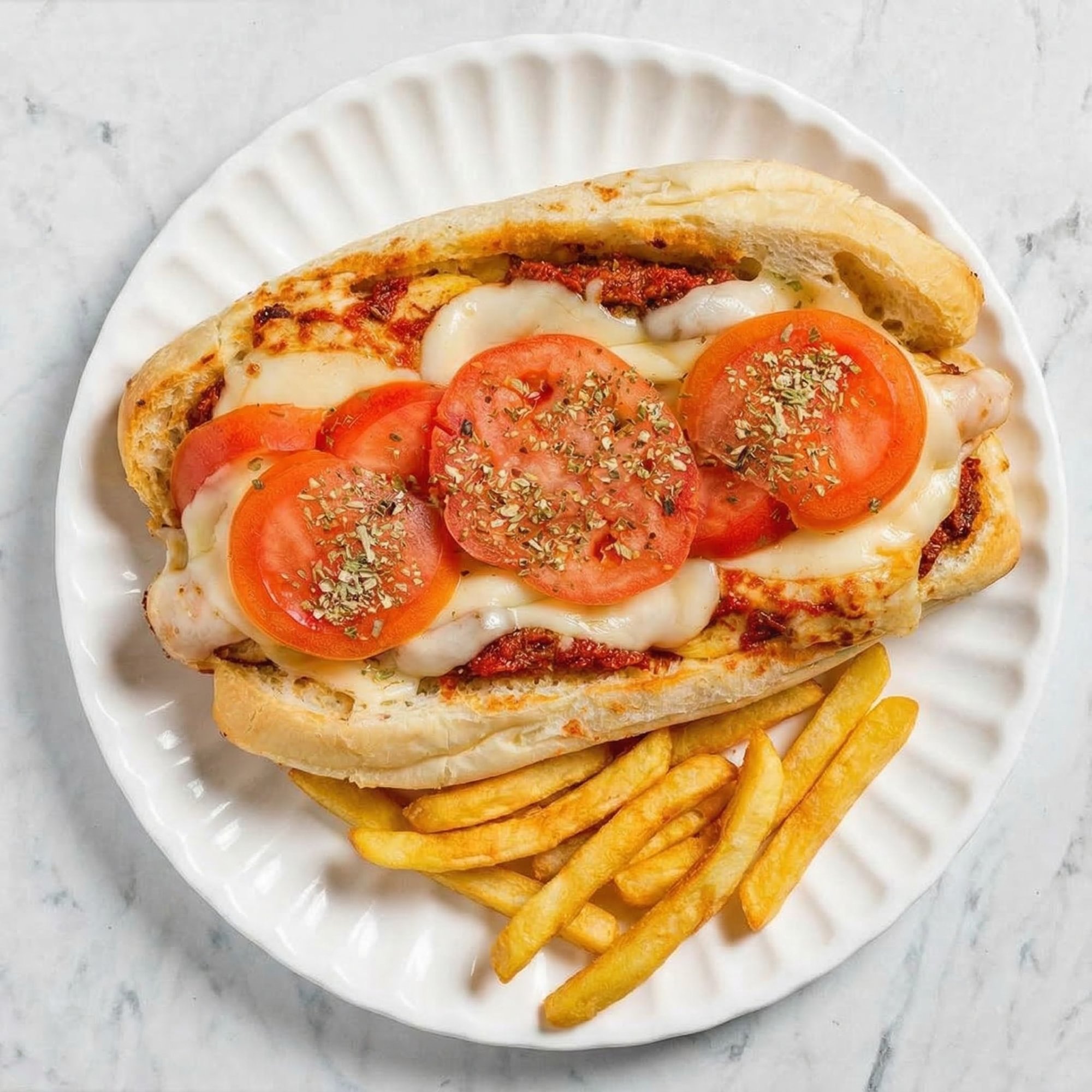 Veal Parmesan Hot Sub