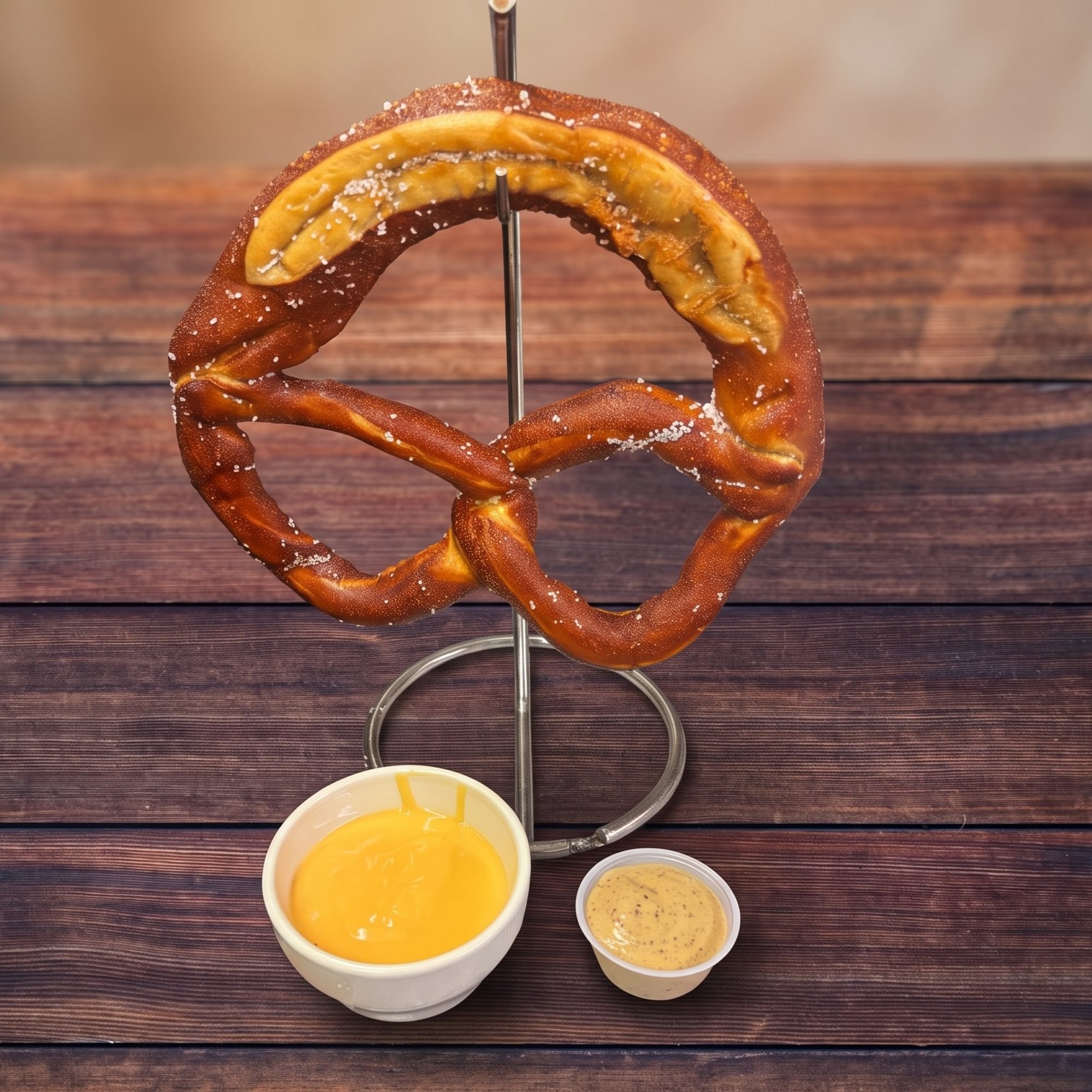 Bavarian Style Soft Pretzel