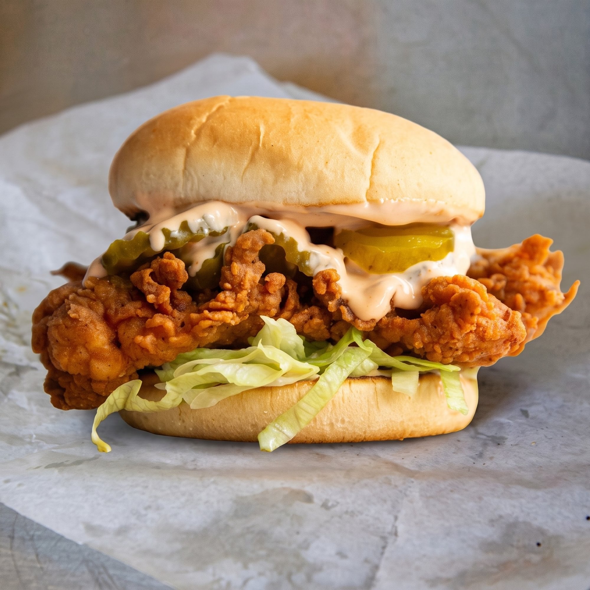 Breaded Chicken Sandwich
