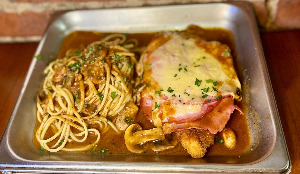 Chicken Cordon Bleu Linguine