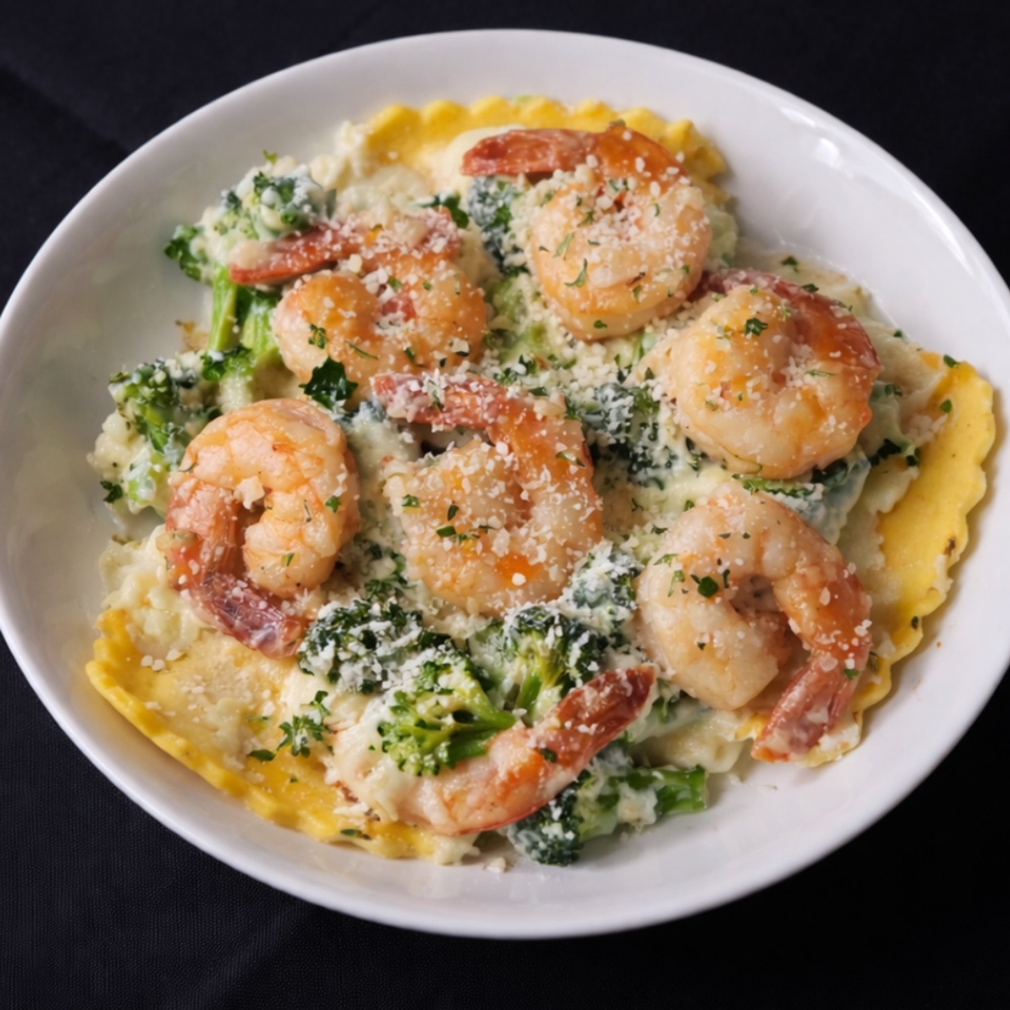 Shrimp Alfredo Pasta