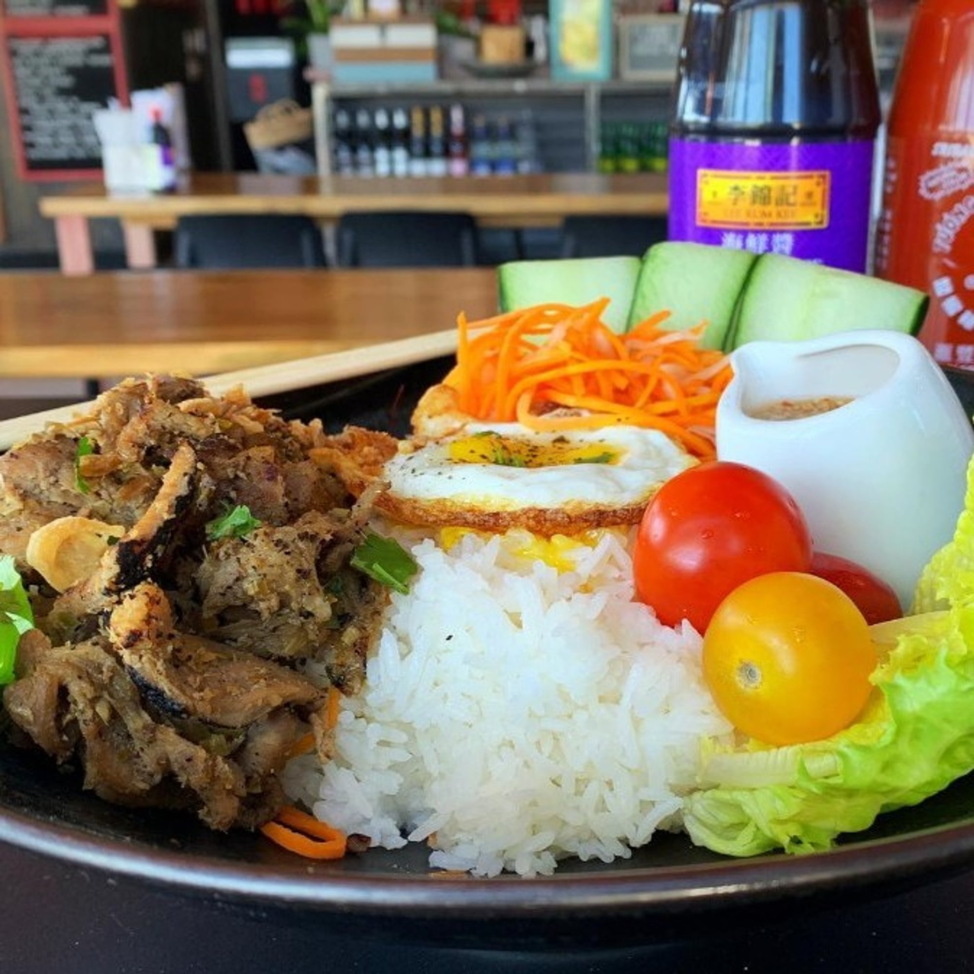 Thai Basil Chicken Rice