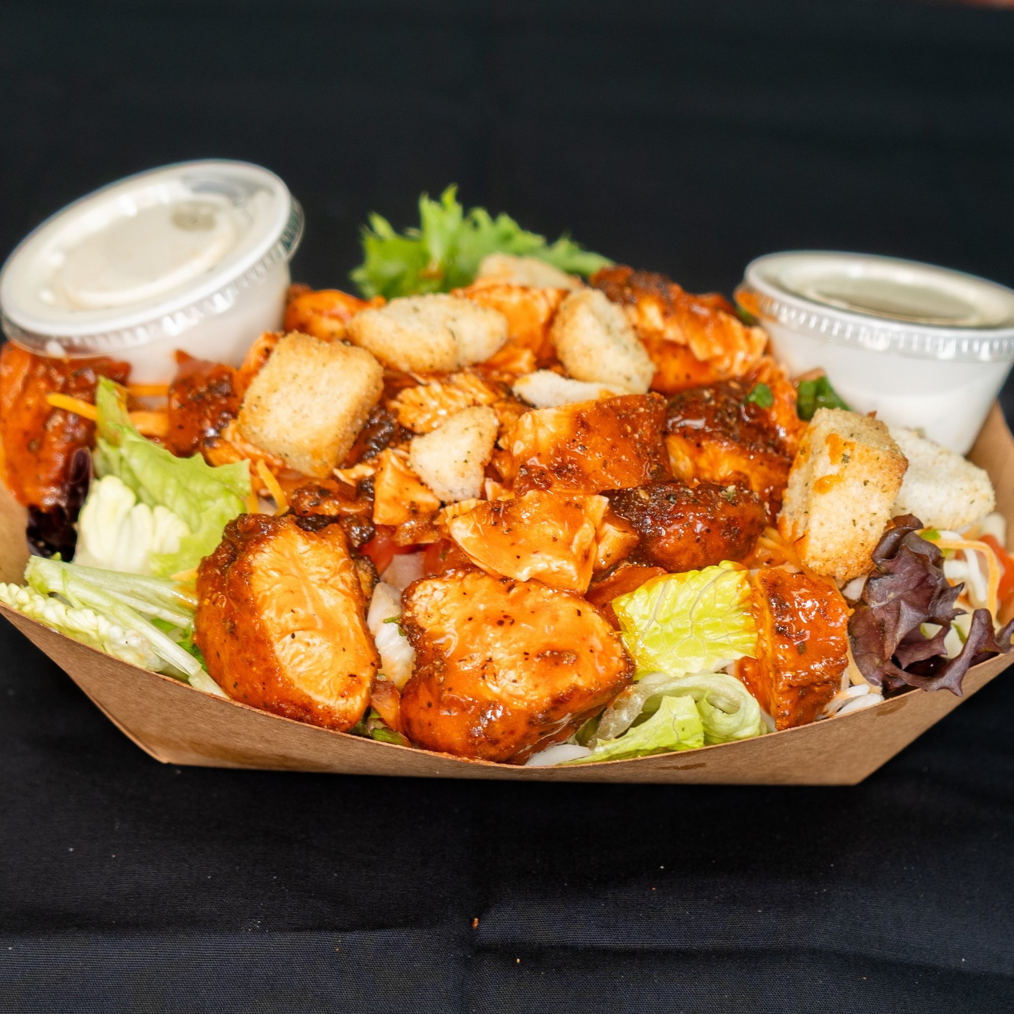Buffalo Chicken Tender Salad