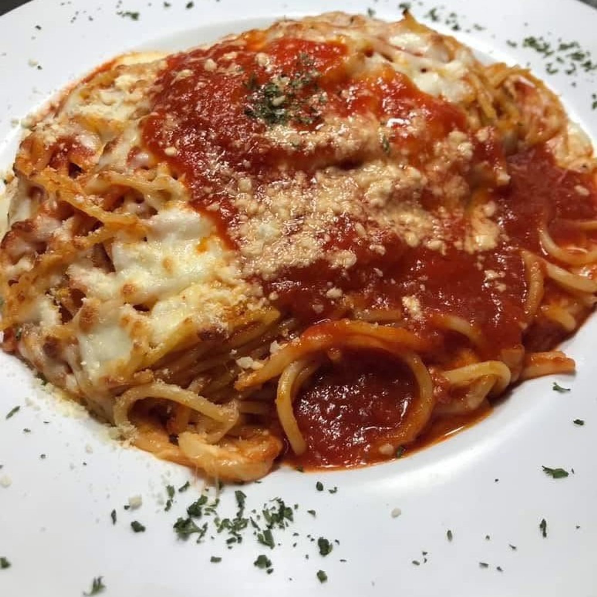 Spaghetti with Marinara Sauce