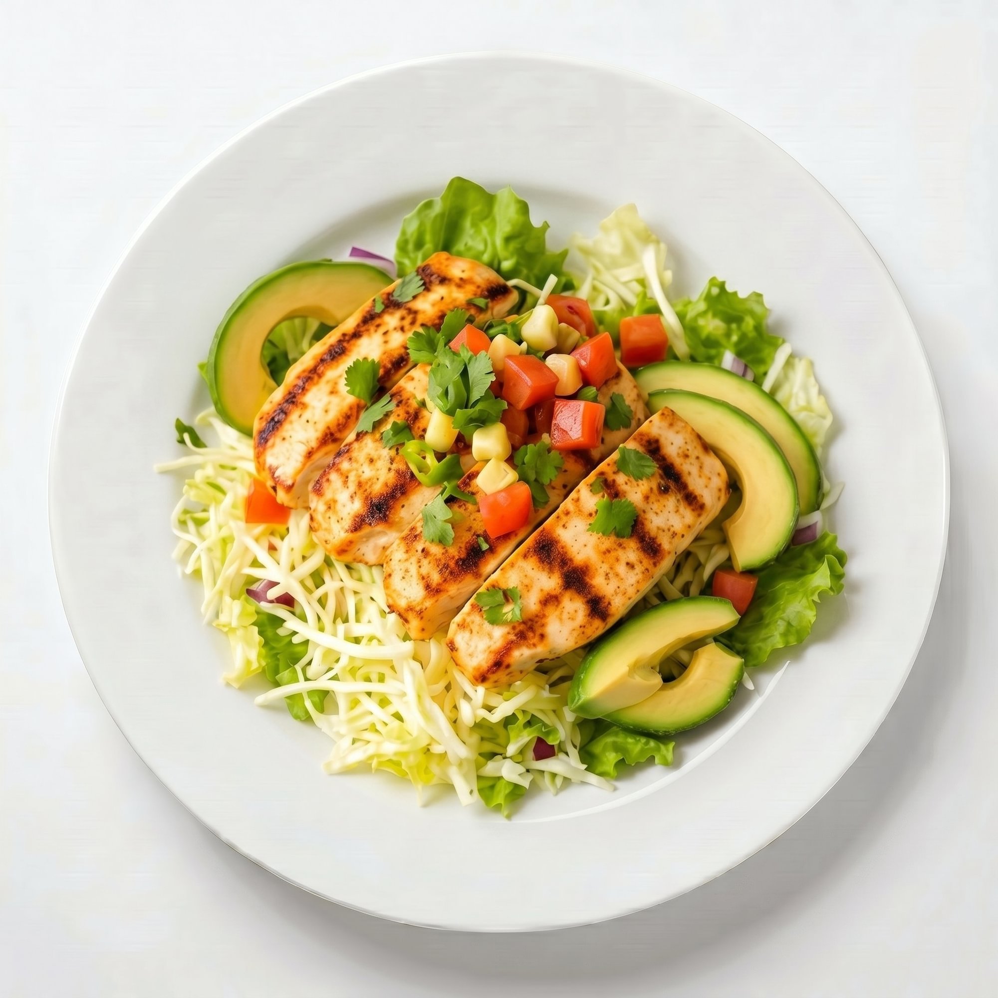 Chicken Fajita Salad