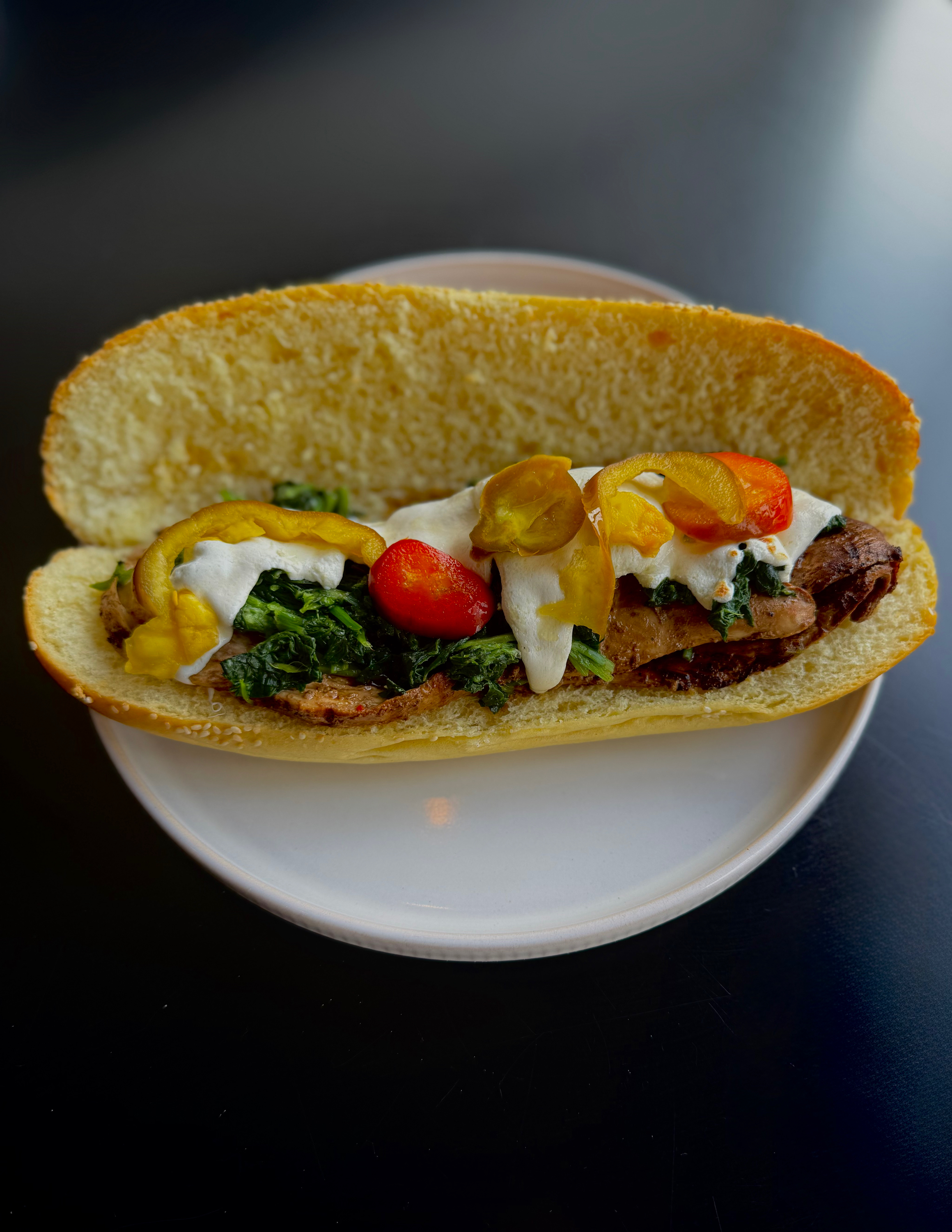 Chicken & Broccoli Rabe Hero
