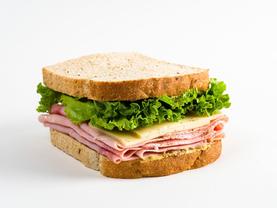 Ham & Swiss Sandwich