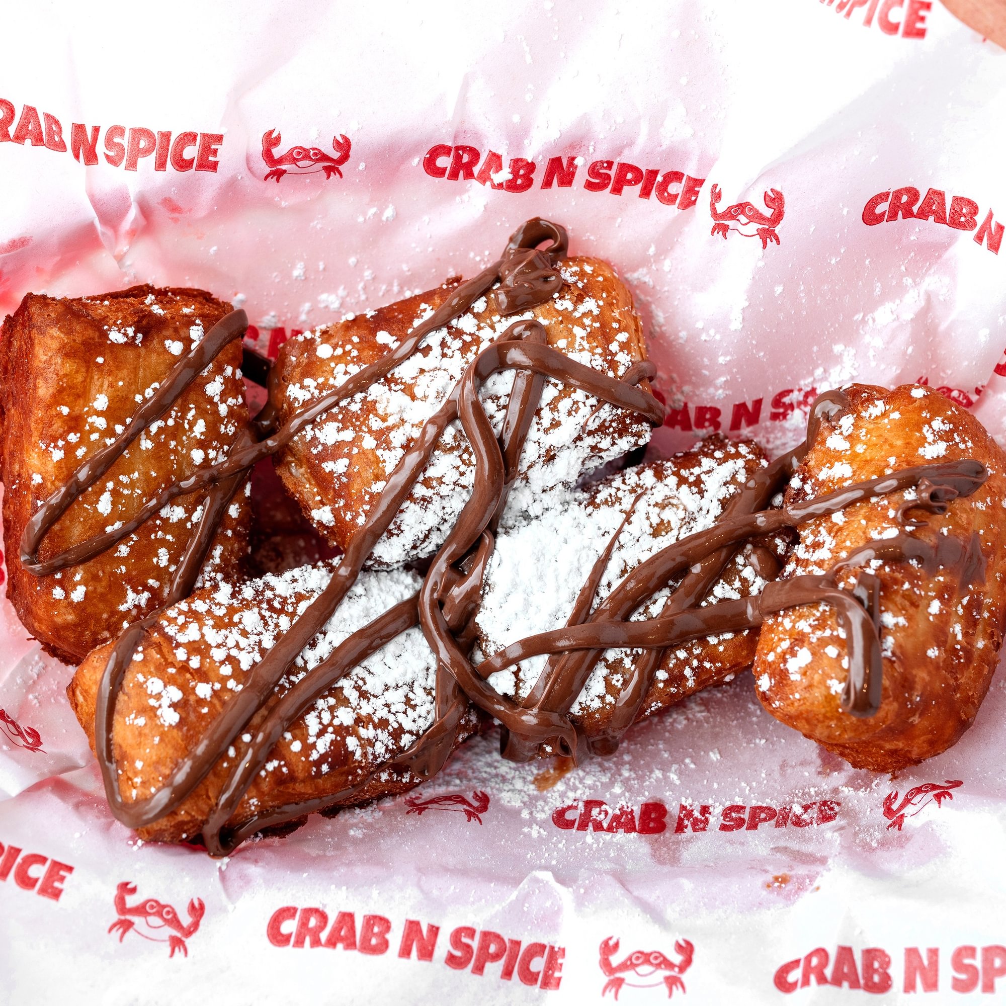 Beignet with Nutella