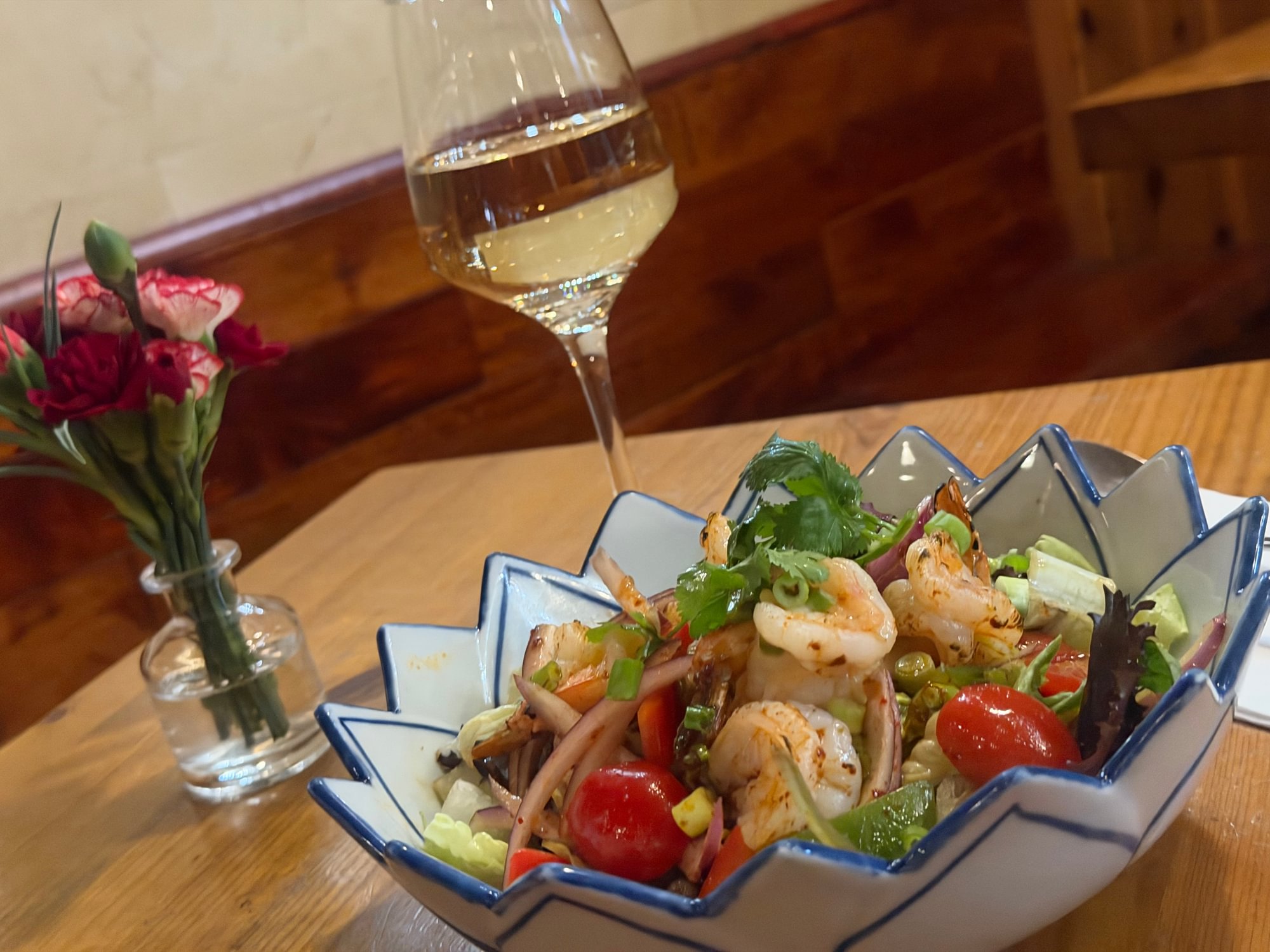 Grilled Shrimp Salad