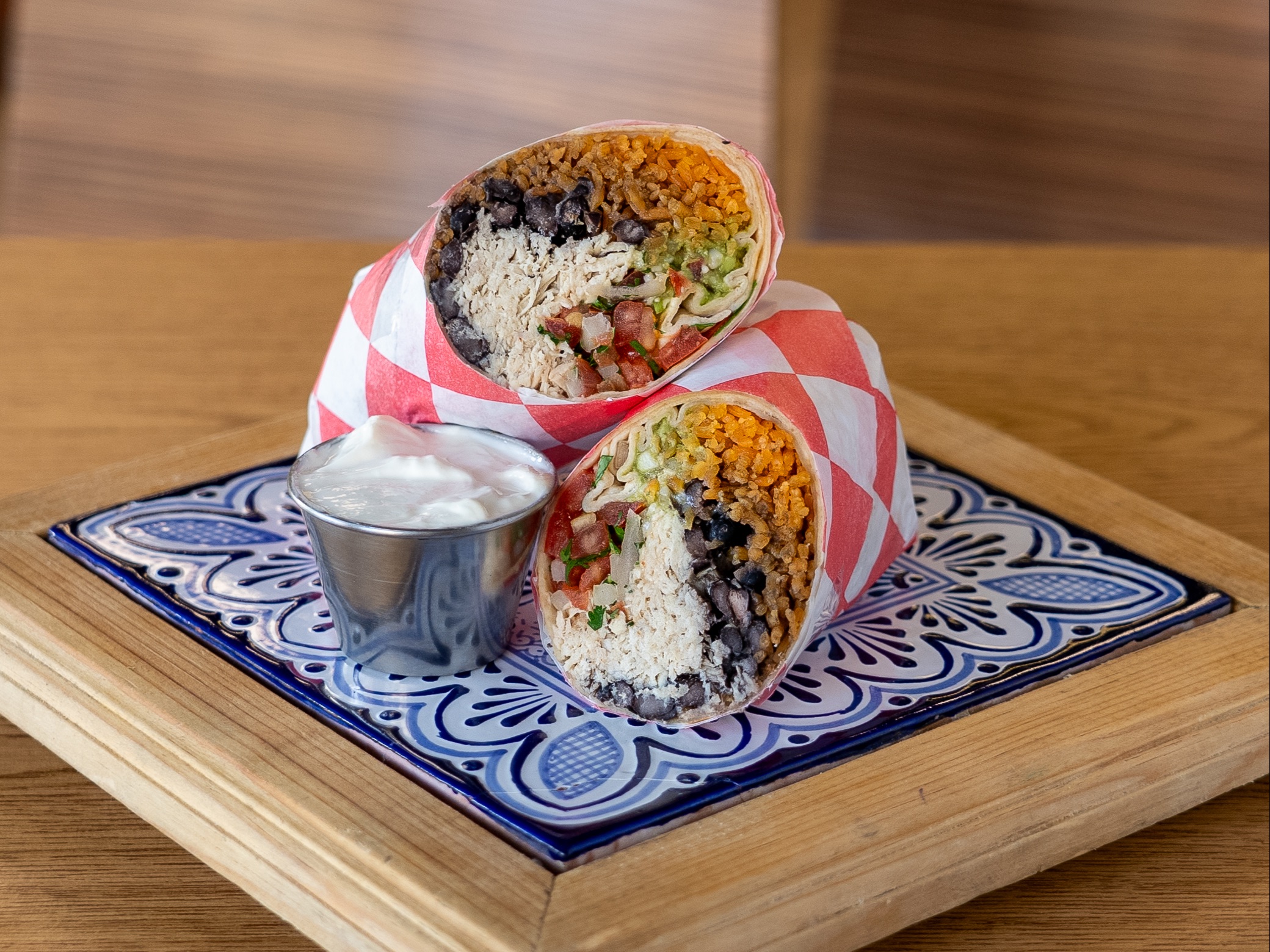 Chicken BBQ Burrito