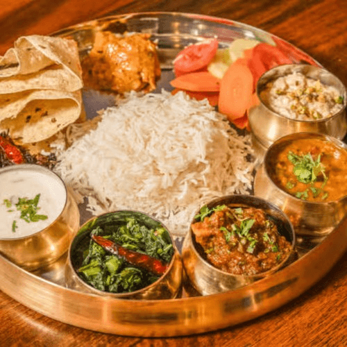 Goat Thali