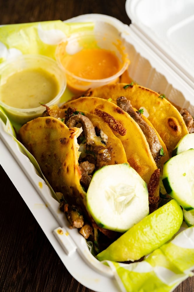 3x Carne Asada Tacos