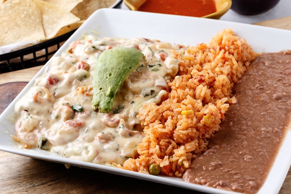 Seafood Enchiladas