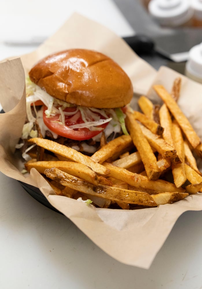 Cheesesteak Burger