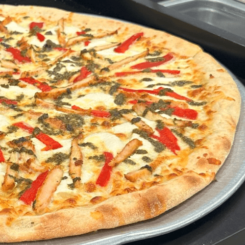 Grilled Chicken Roasted Peppers Pesto