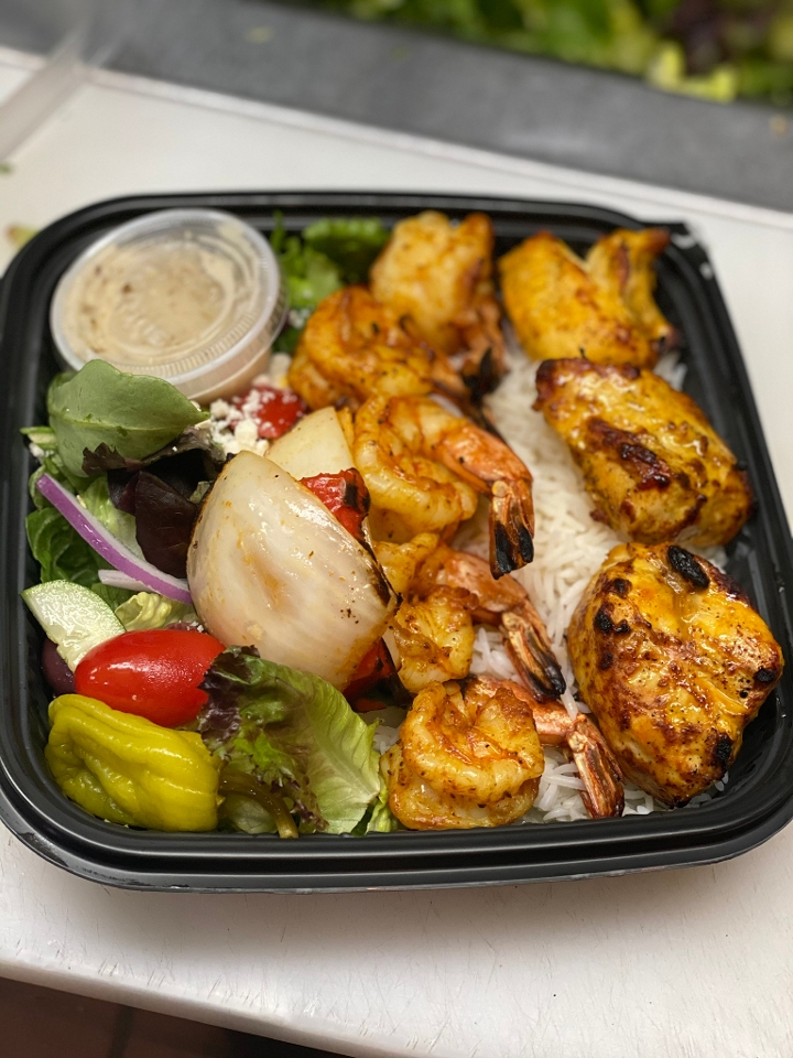 Land & Sea (Shrimp & Chicken)