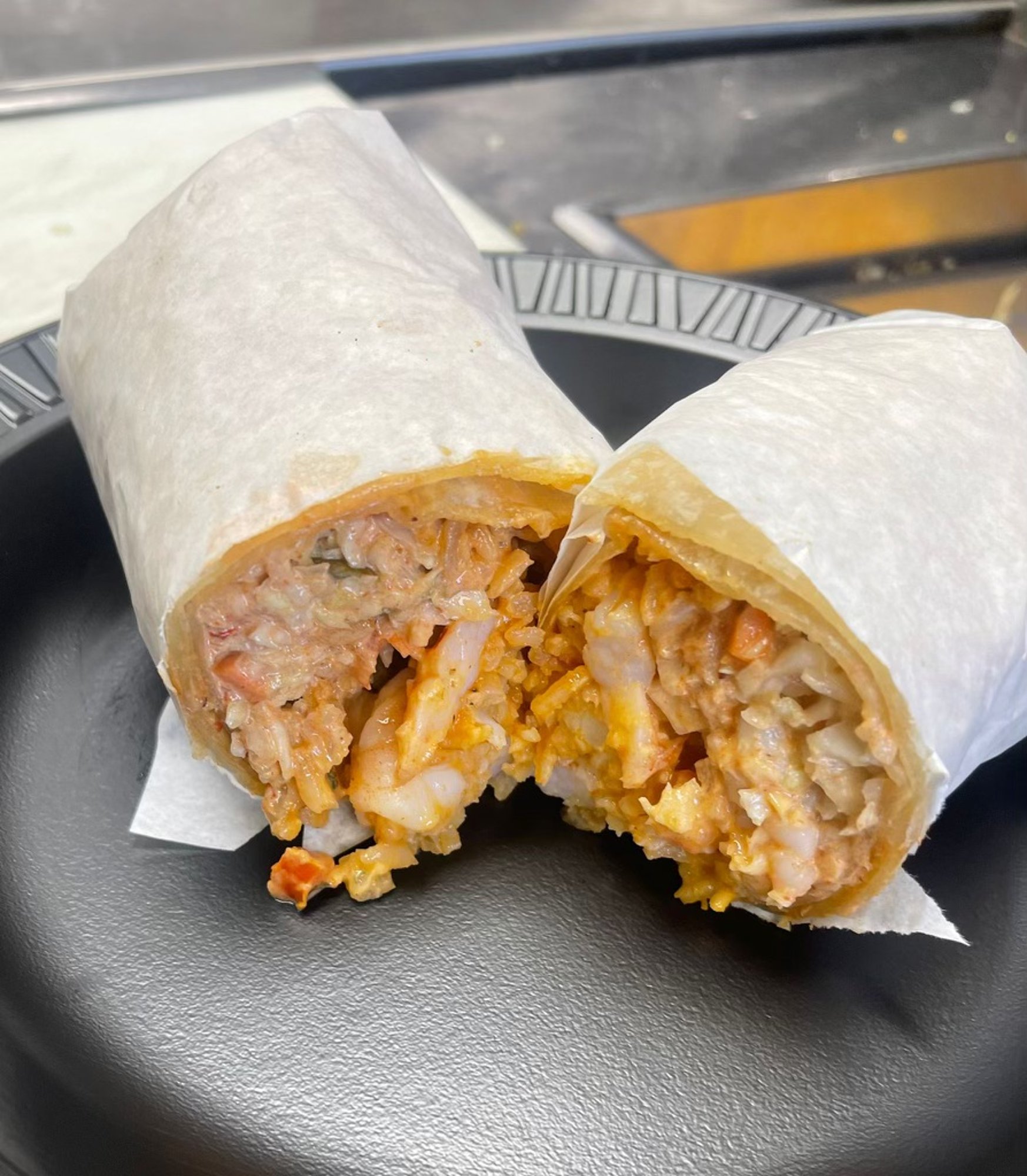 Shrimp Burrito