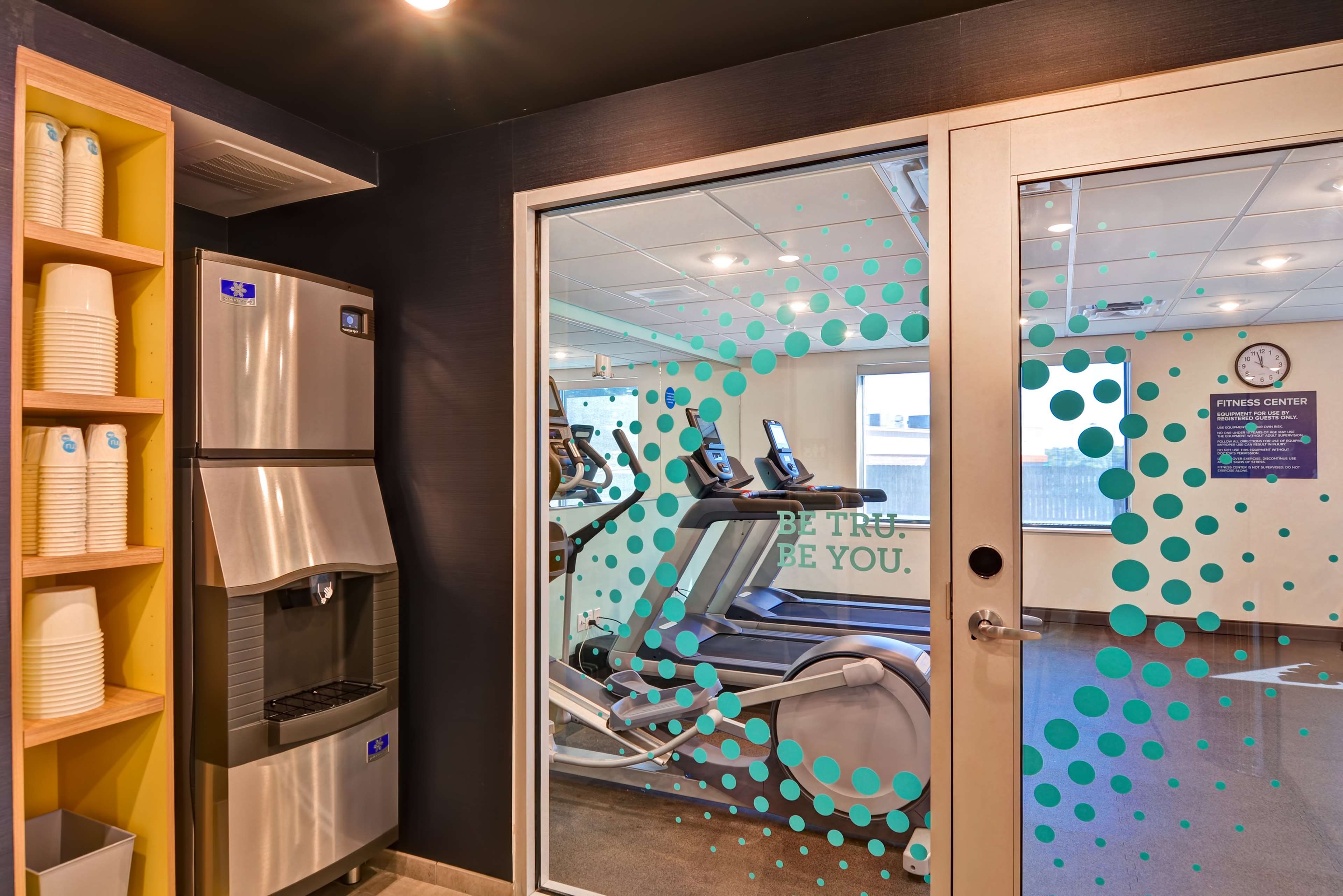 Health club  fitness center  gym